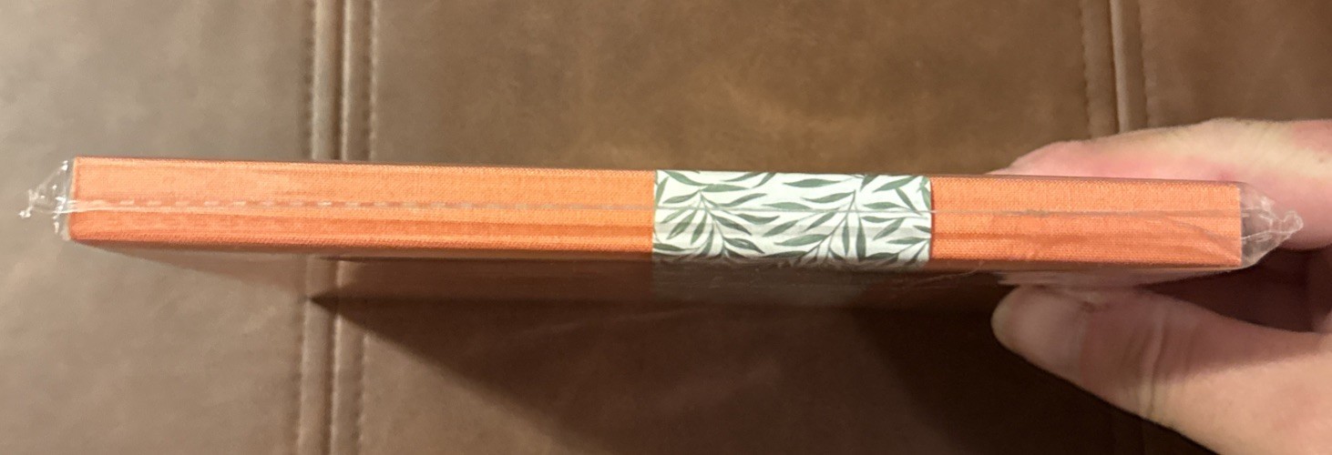 1Canoe2 Daily Log Guided Journal Orange New Sealed