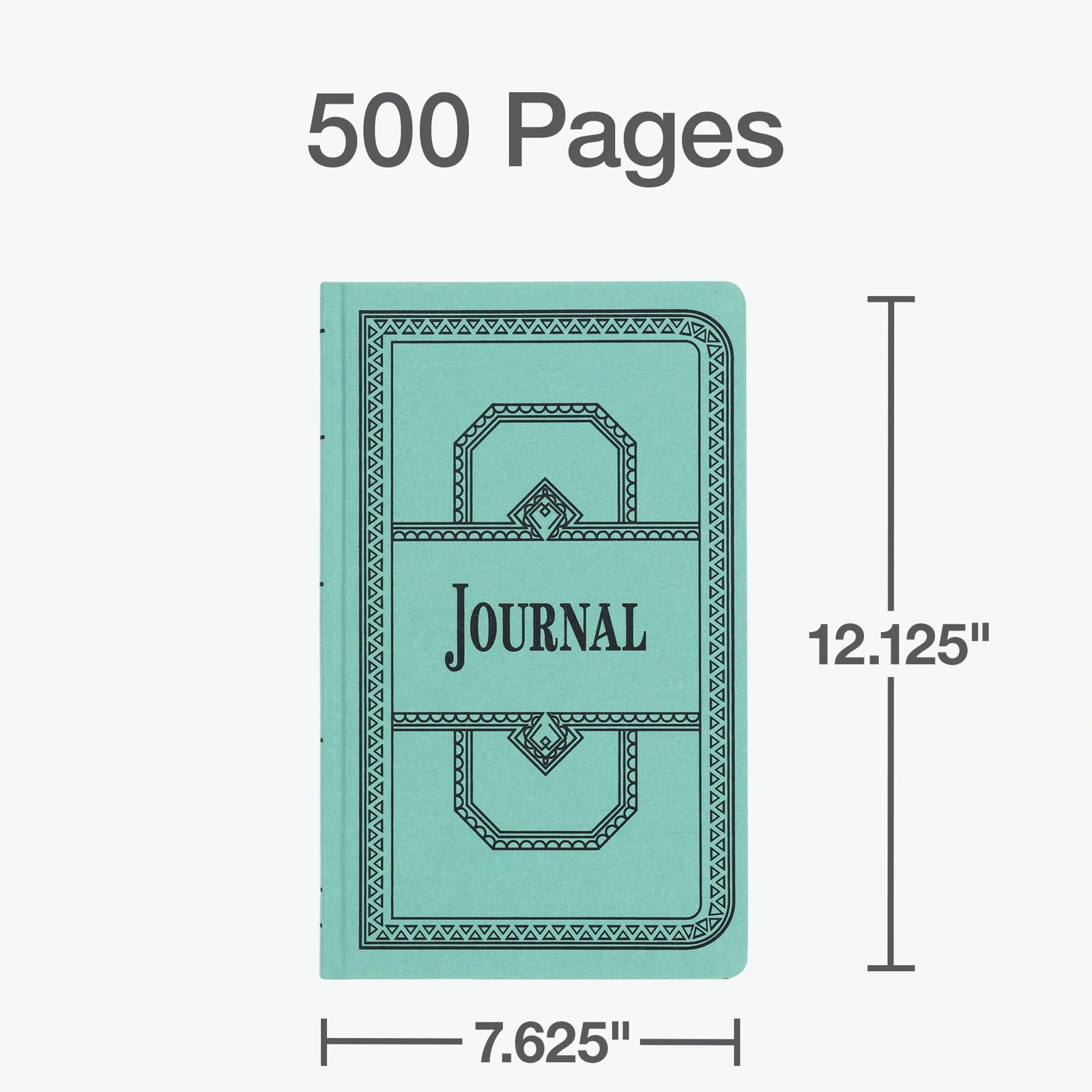 Boorum & Pease 66500J Account Book, Journal-Ruled, 500 Pages, 12-1/8-Inch x7-5/8