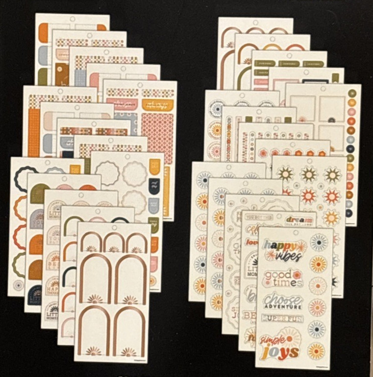 Happy Planner Simple Joys Stickers 484 Pieces Big Value Pack Brand New