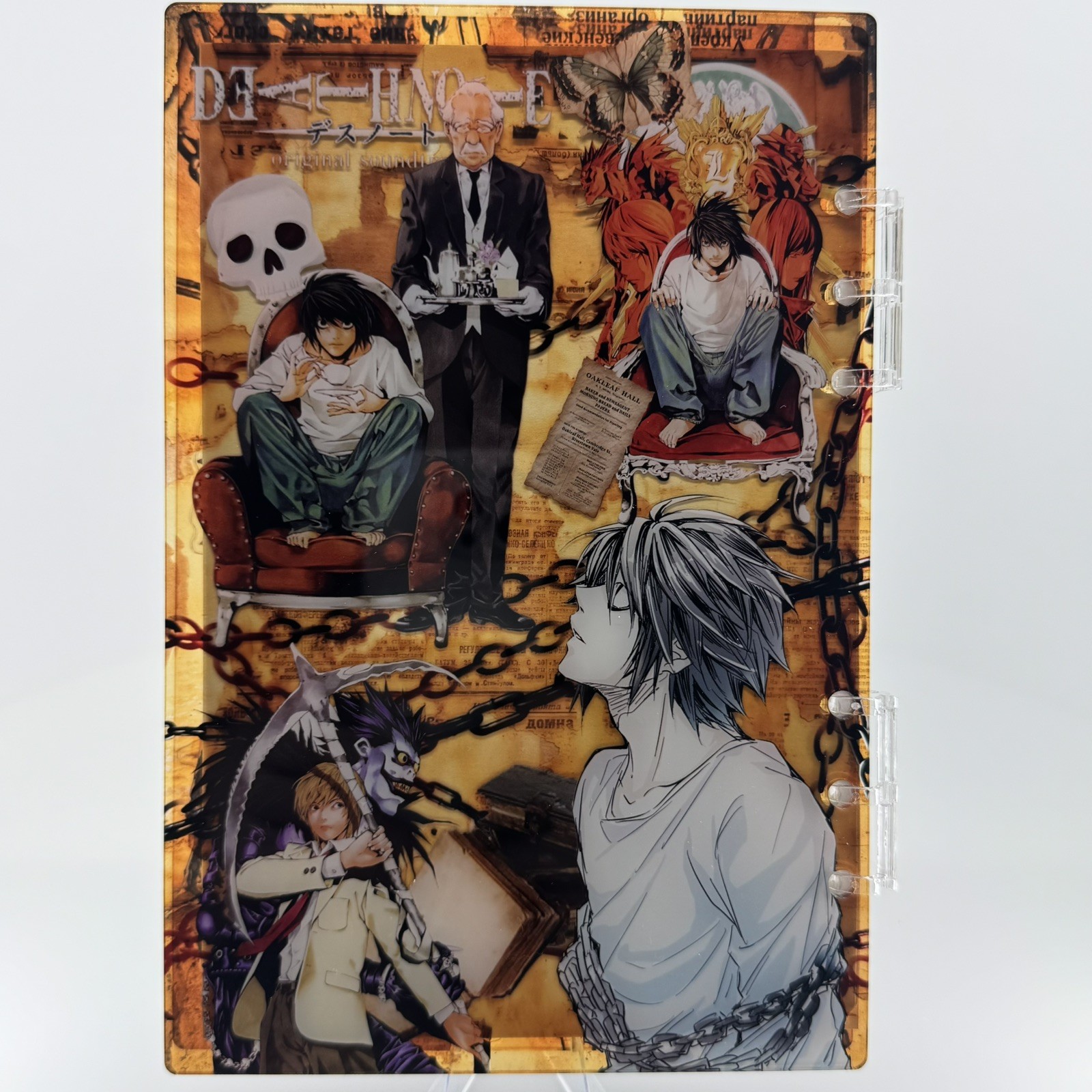 New Death Note Anime Acrylic Shaker Notebook (A5 size)