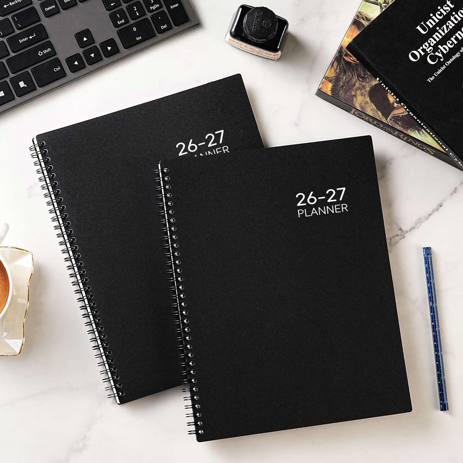 Planner 2026-2027, Academic Planner2026-2027 – 2026-2027 8.9″ x 11.2″, Black