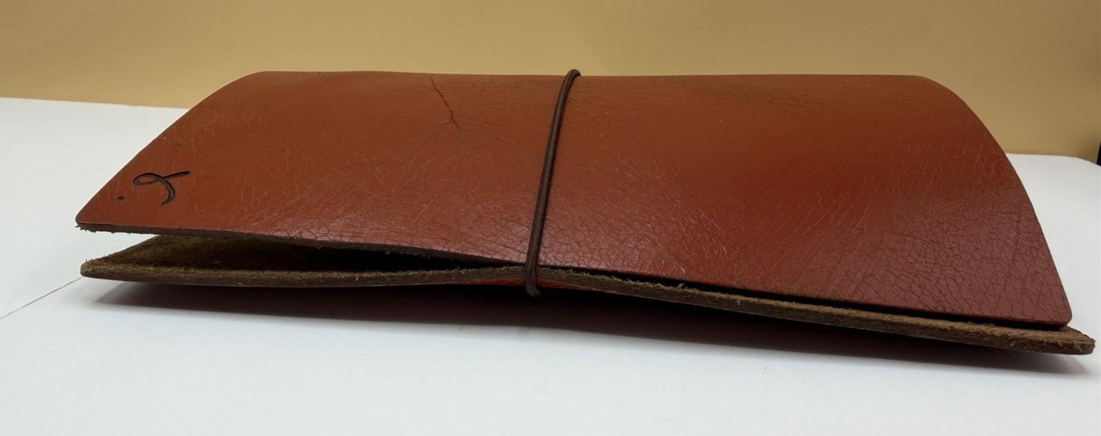 Sojourner B6 Slim TN Rust Red Distressed Pull-Up Leather Traveler’s Notebook