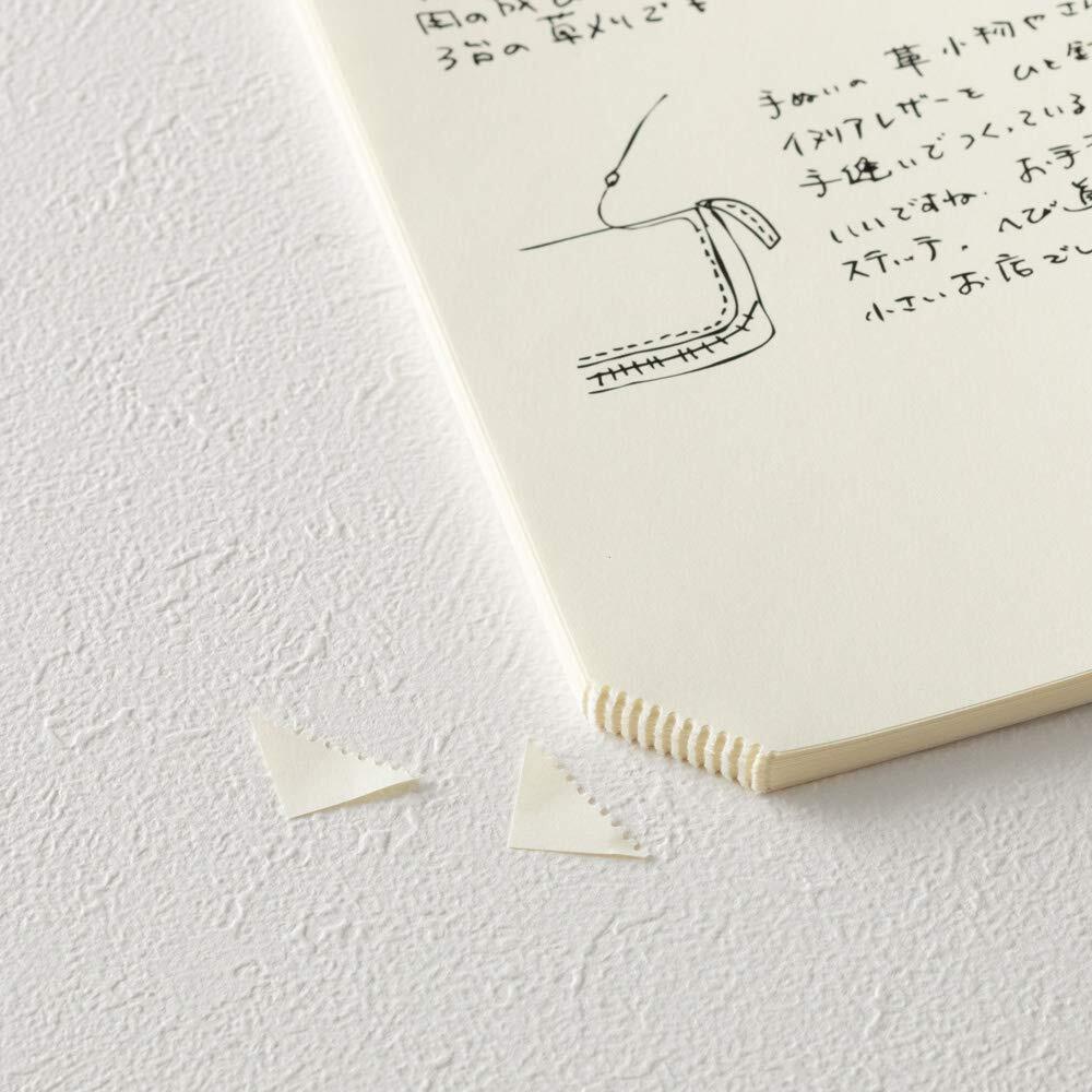 Midori MD Notebook A5 368 Pages Unruled Daily Journal Codex Binding Cream
