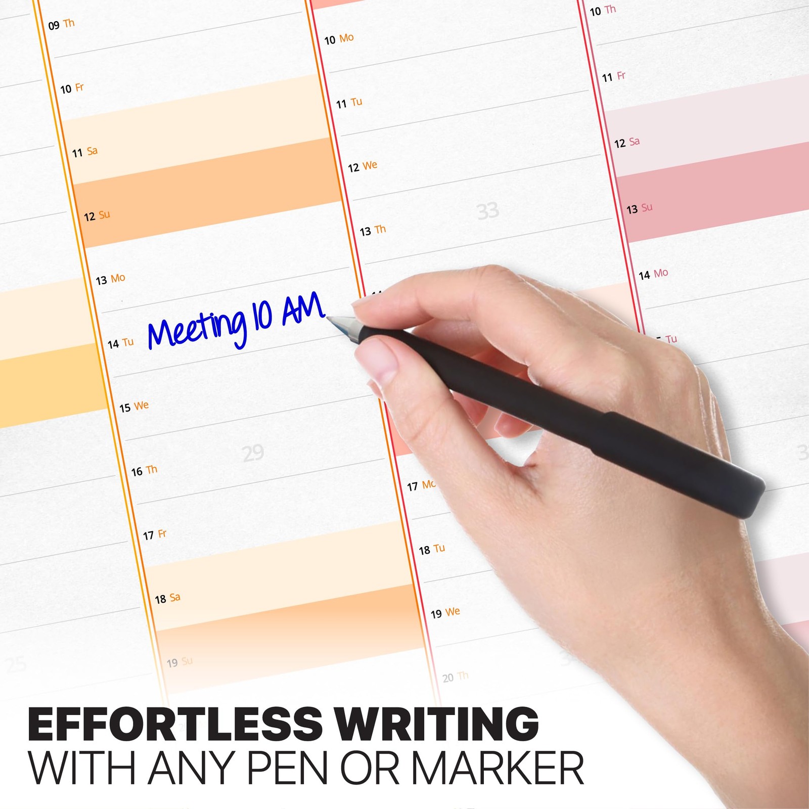 Wall Planner 2026 – Extra Large 33 x 24 inches, Full Year: Jan 26 – Dec 26