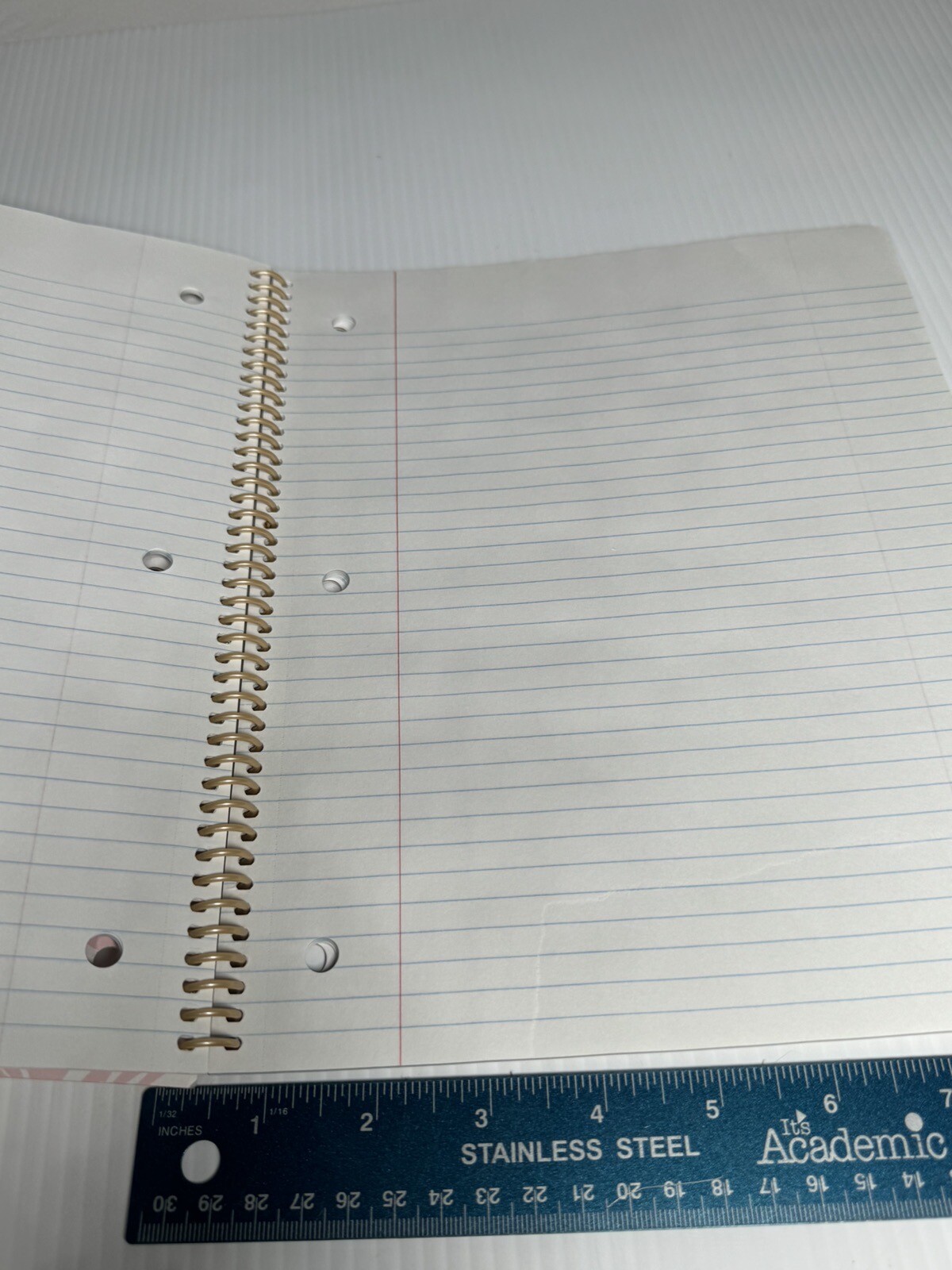 Pink & White Flower Lined Notebook Unused