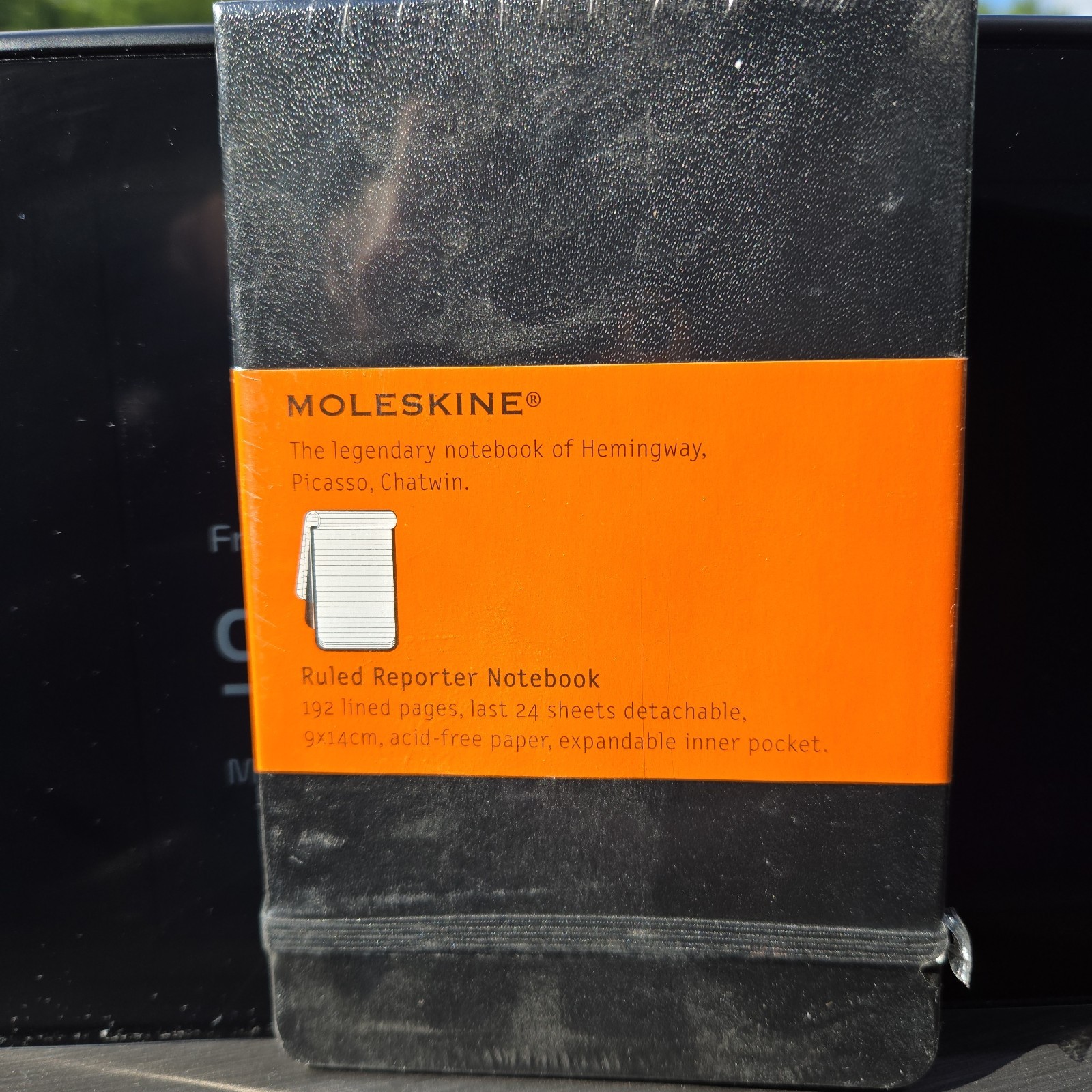 Moleskine Ruled Reporter Notebook 192 Lined Pages 3 1/2″ x 5 1/2″ New