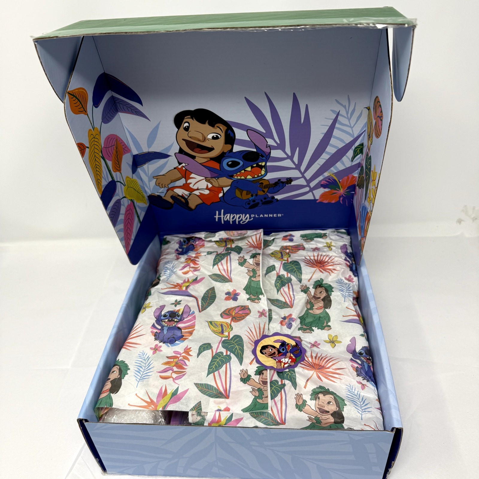 Disney Lilo & Stitch Be Happy Box Happy Planner New In Box Retired Vaulted Set