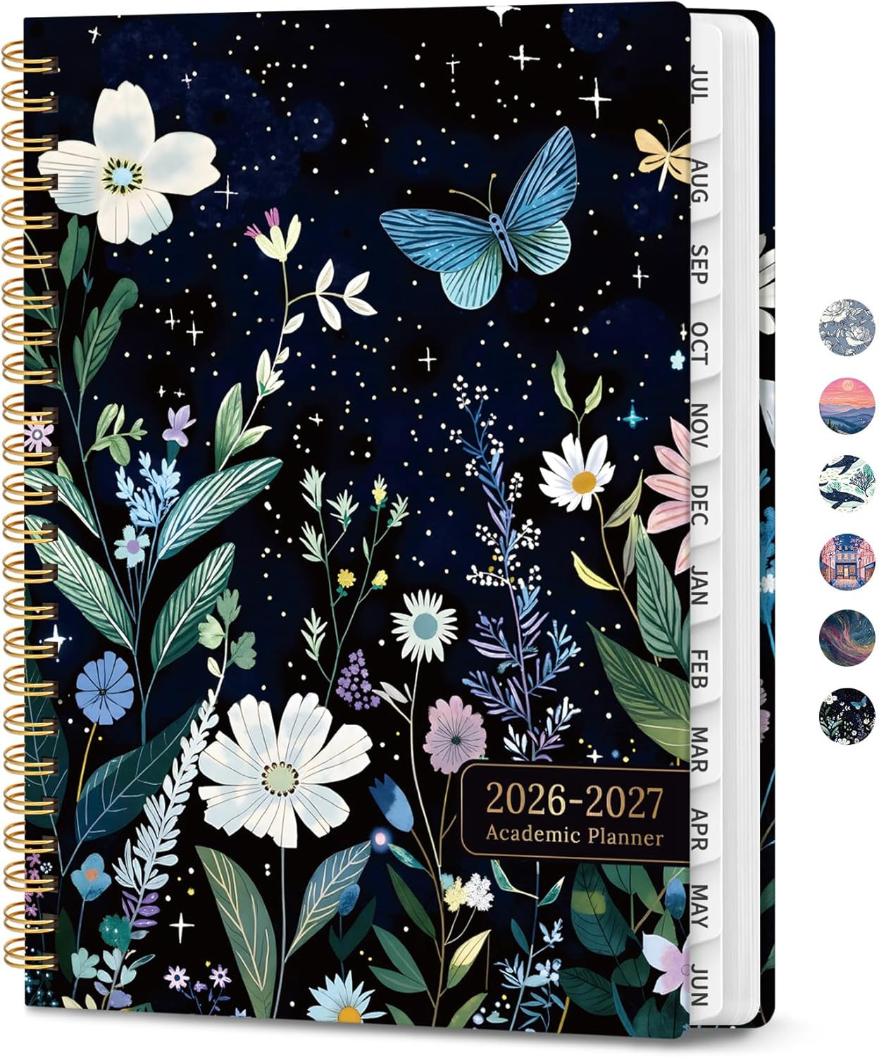 Planner 2026-2027, Hardcover Monthly and Weekly Academic Planner July 2026 – Jun