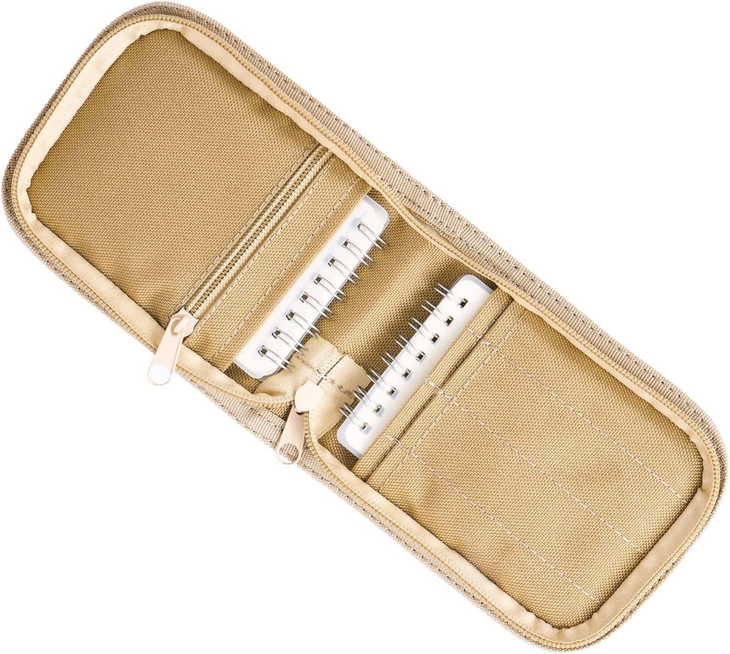 Mini OCP Book Cover for Pocket, 3×5 Notebook Cover with Zippered Organizer, W…