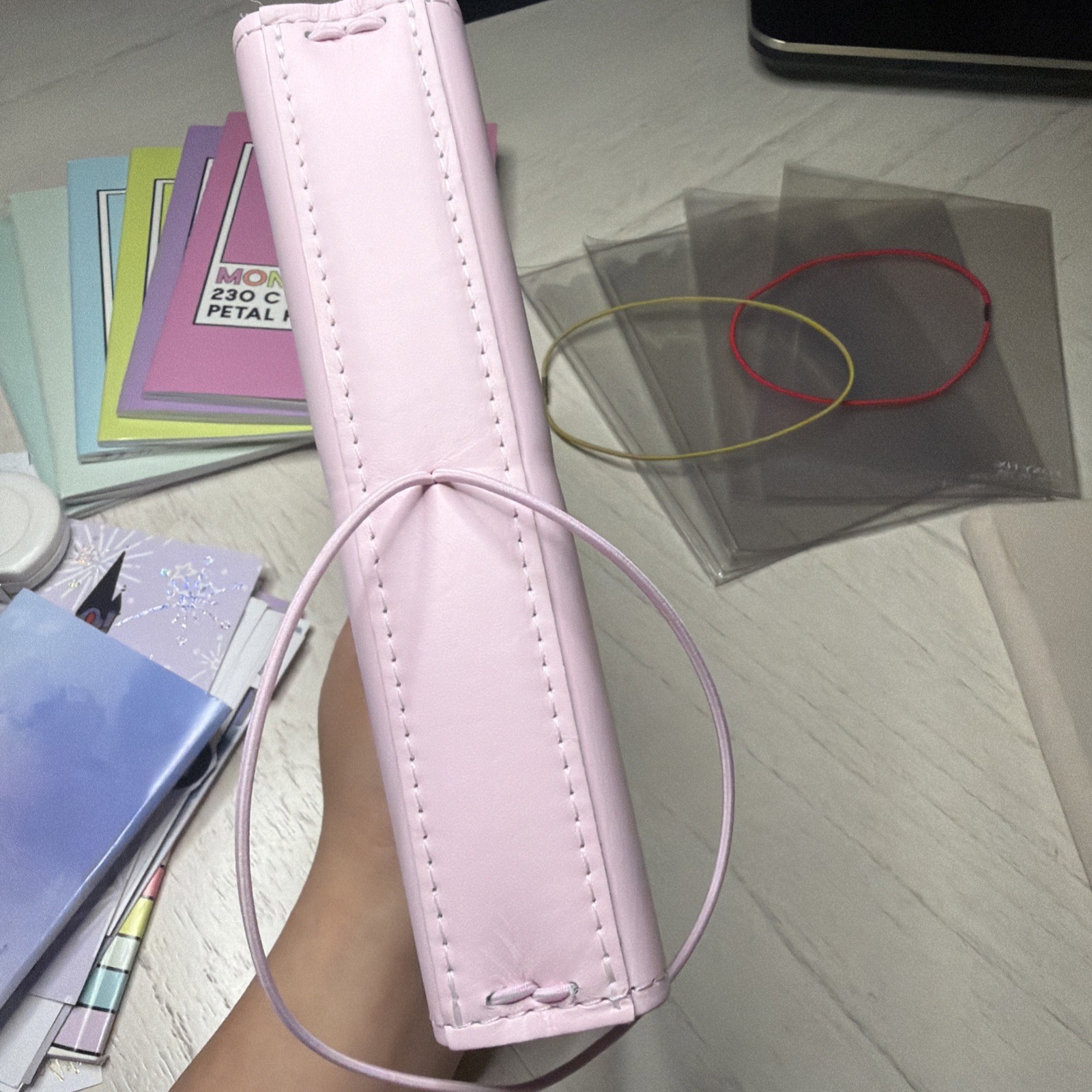 New Foxy Fix B6 Leather Pink Travelers Notebook Inserts Stickers + Mystery Gifts