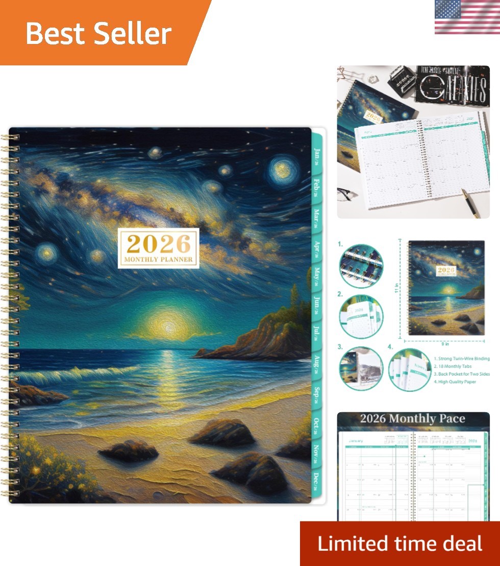 2026 Appointment Book/Planner – 8.2″ x 11″, Daily Planner 2026 from Jan. 2026…