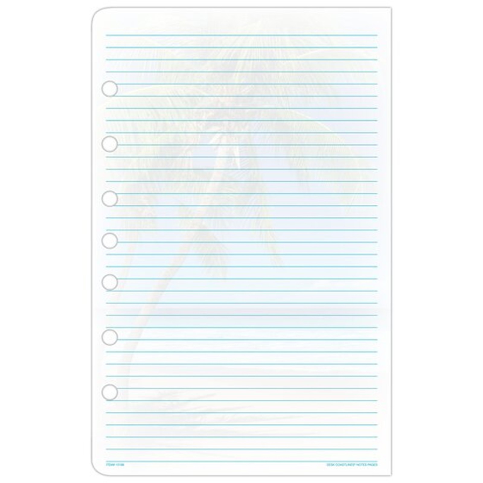 Day-Timer Coastlines Notepads, Loose-Leaf, Desk Size, 5 1/2″ x 8 1/2″, 2 Pack