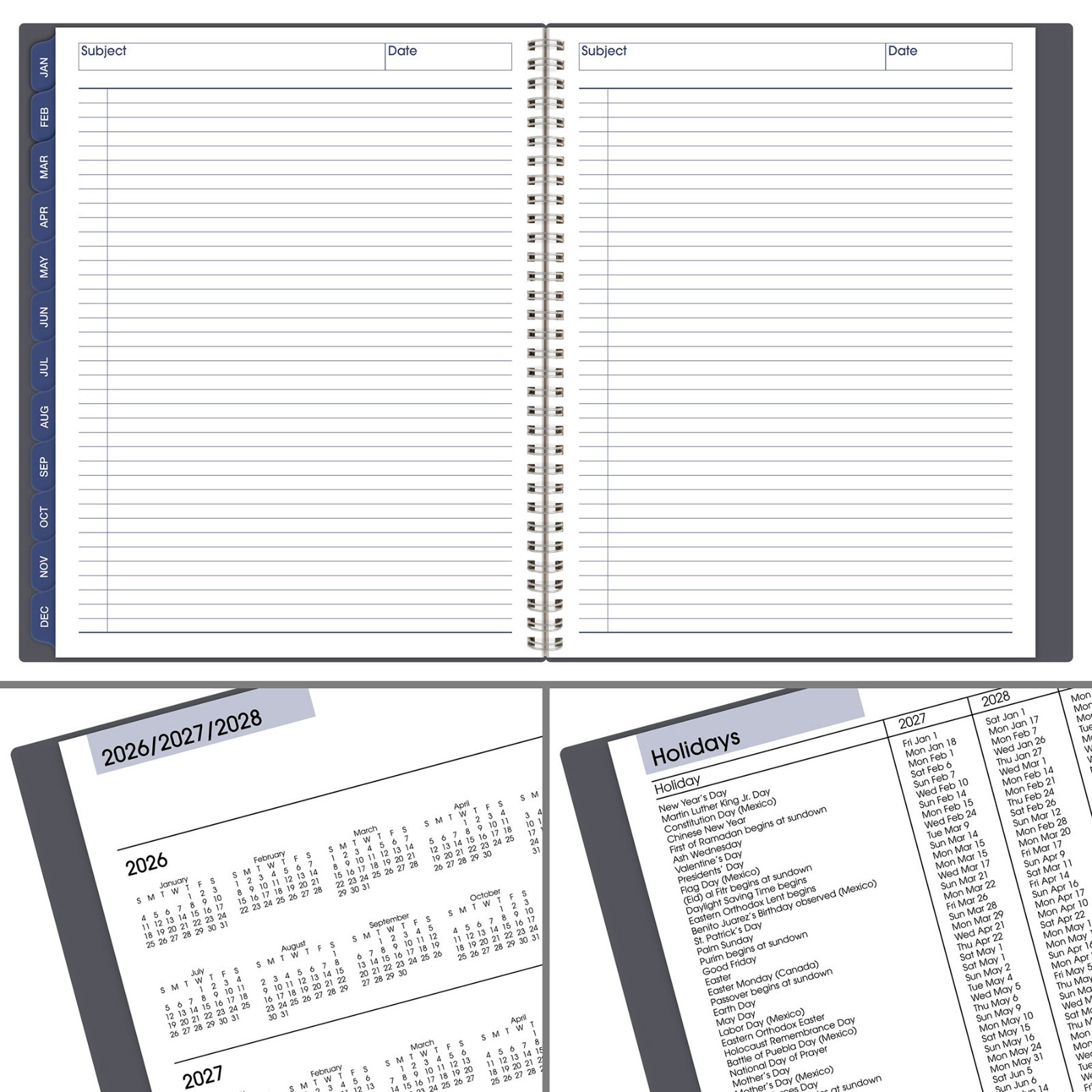 2026 At-A-Glance DayMinder GC470-07 Monthly Planner, 8-1/2 x 11″