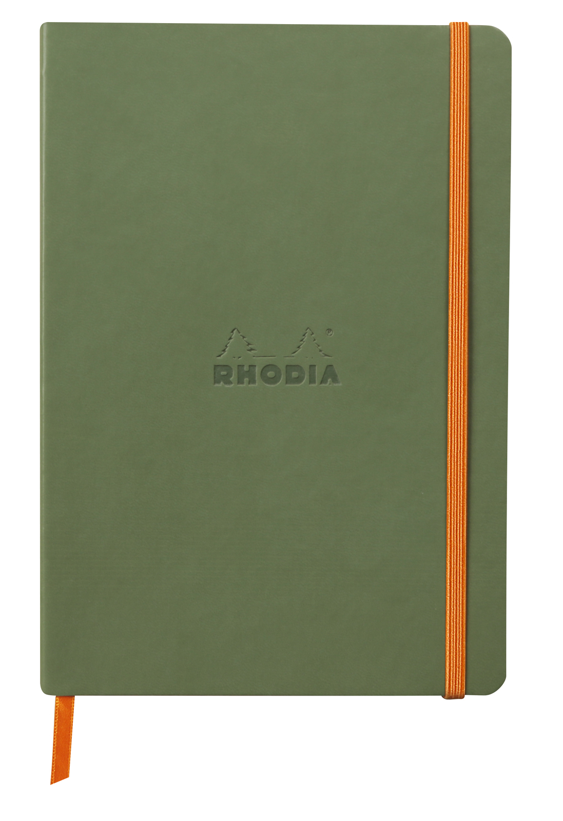 Rhodia Rhodiarama Softcover Dot Paper Notebook in Sage – 5.5 x 8.25 – NEW