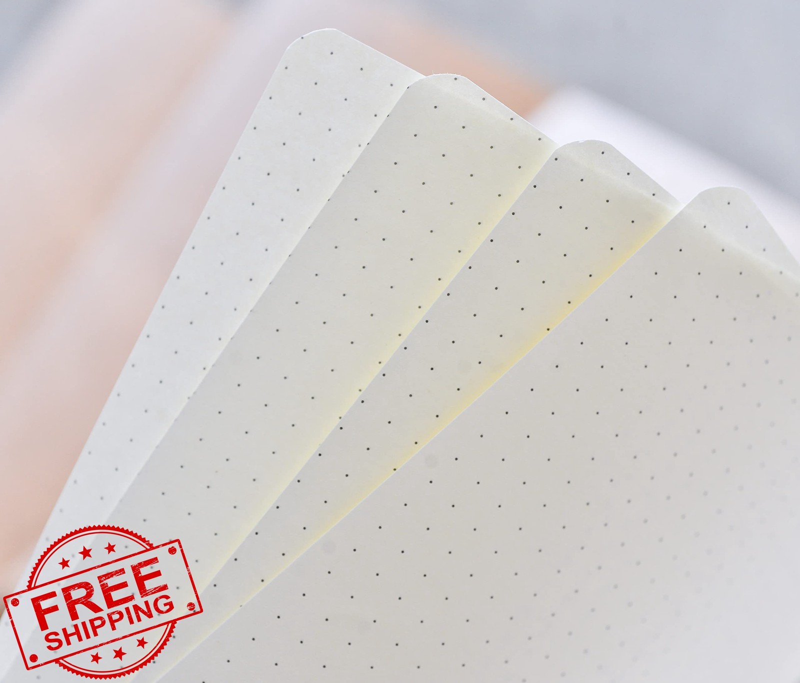 TWONE travel journal 6 pack dotted