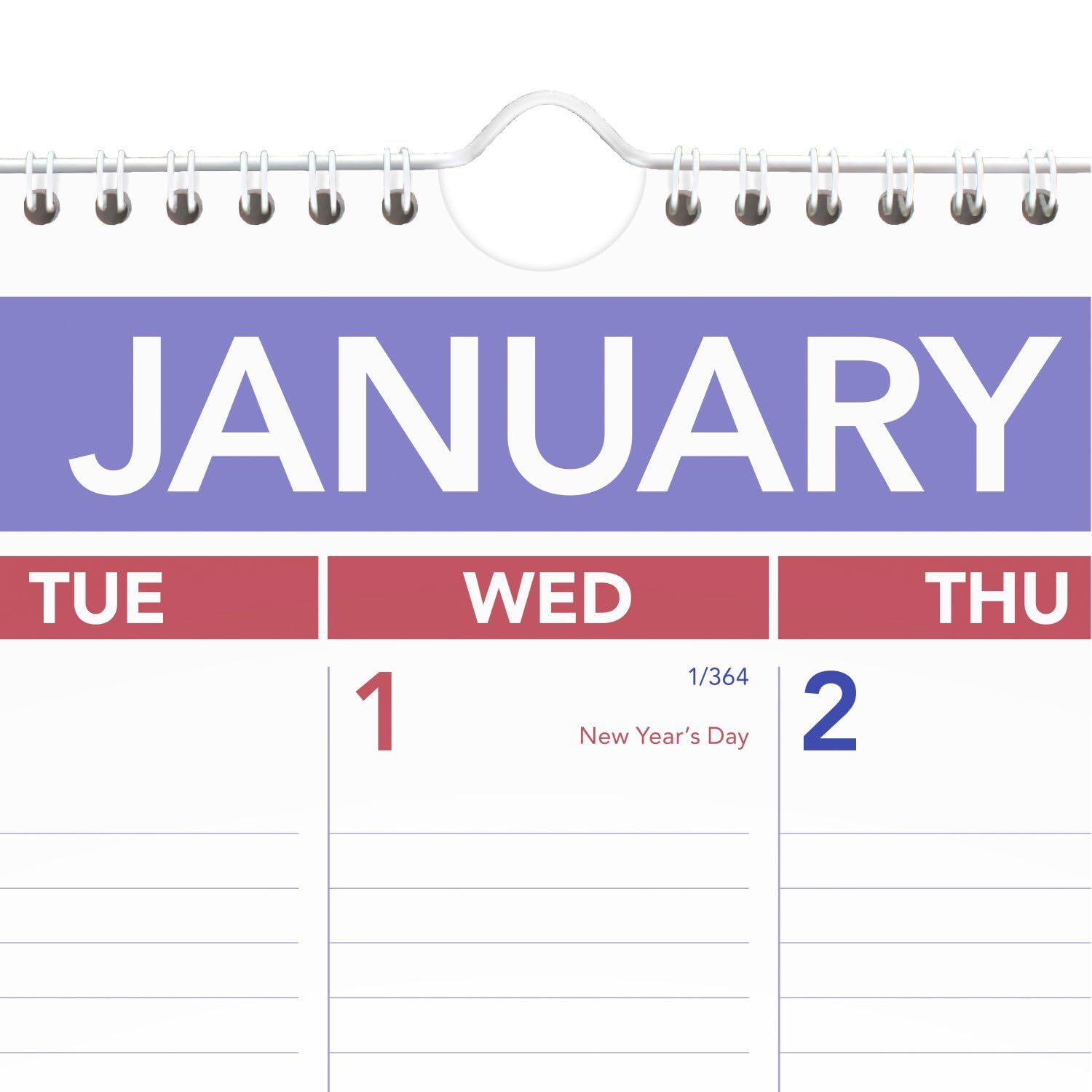 2025 Wall Calendar Erasable Monthly Planner Twin Wire Binding 15.5 x 22.75 in…