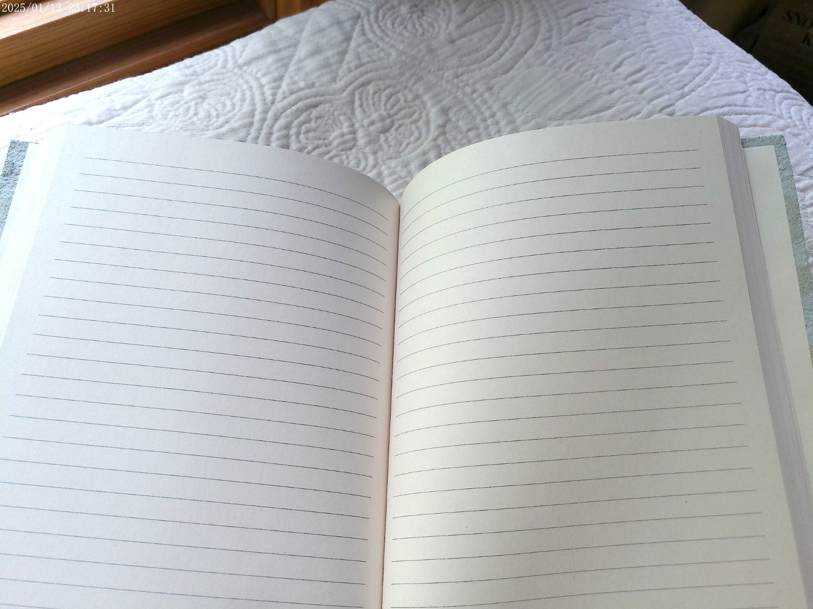 HANDMADE ITALY LEATHER LINED PAGES JOURNAL BRONZE STRIPE OLD FACTORY TUSCANY NWT