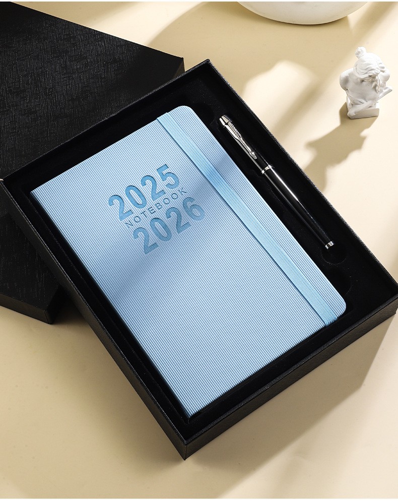 2025-2026 Daily Planner Book English Version Time Management Birthday Gift