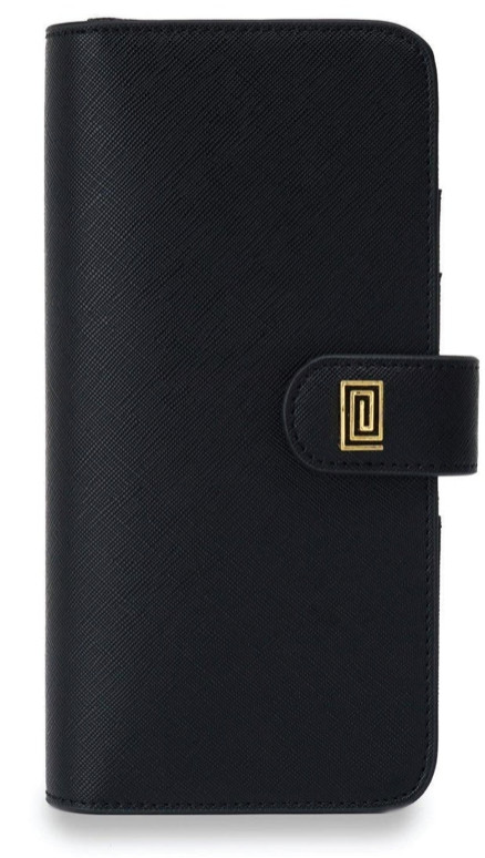 Notiq Jet Black Saffiano SLIM Wallet | SLIM Travel Cover (New)