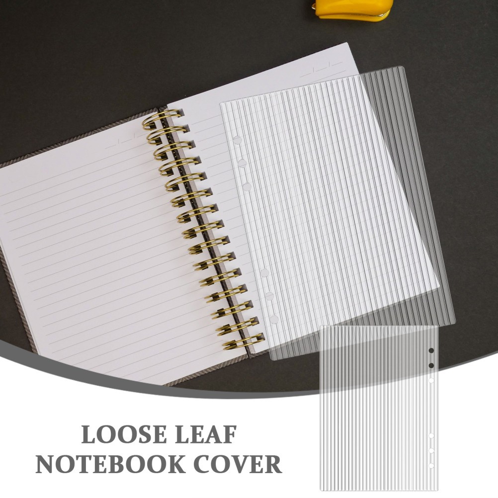 3 PCS Refillable Planner Binder Acrylic Journal Protector A5 Notebook Cover