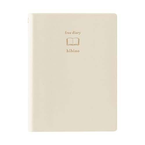 MIDORI hibino Free Diary A6 2 Pages Day 383 Days Ivory 15395006 Japan New