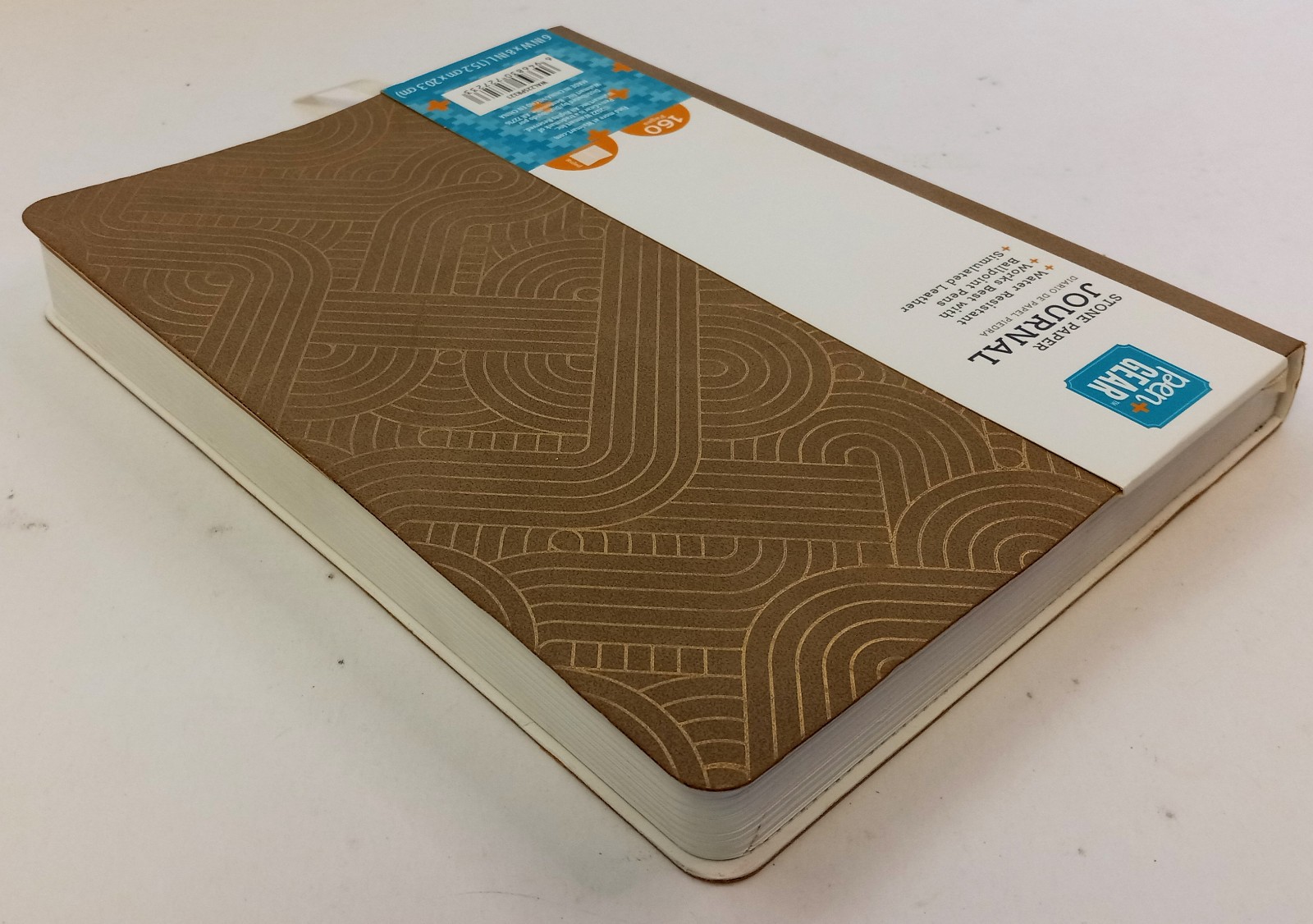 Stone Paper Ruled Journal 6 x 8 inch 160 Pages Pen+Gear Blank