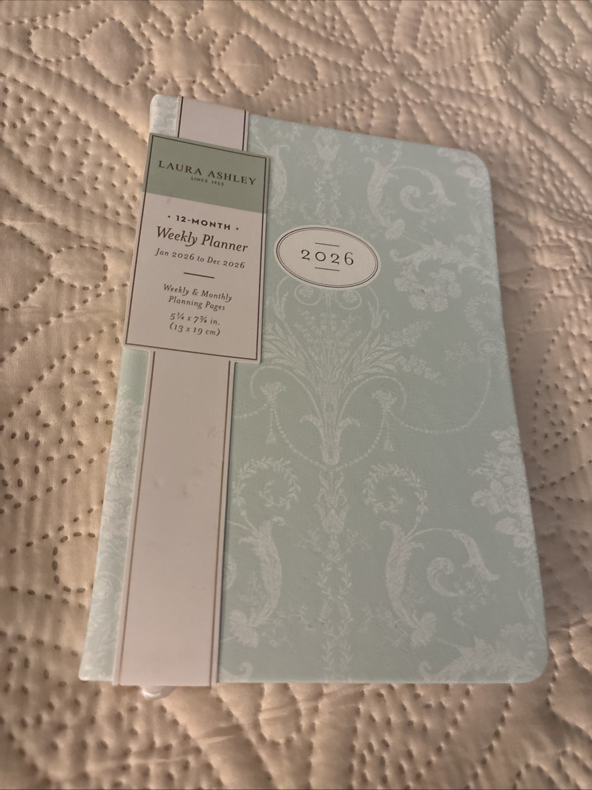 Laura Ashley 2026 Agenda Planner Monthly & Weekly 12 Month Jan 2026 – Dec 2026
