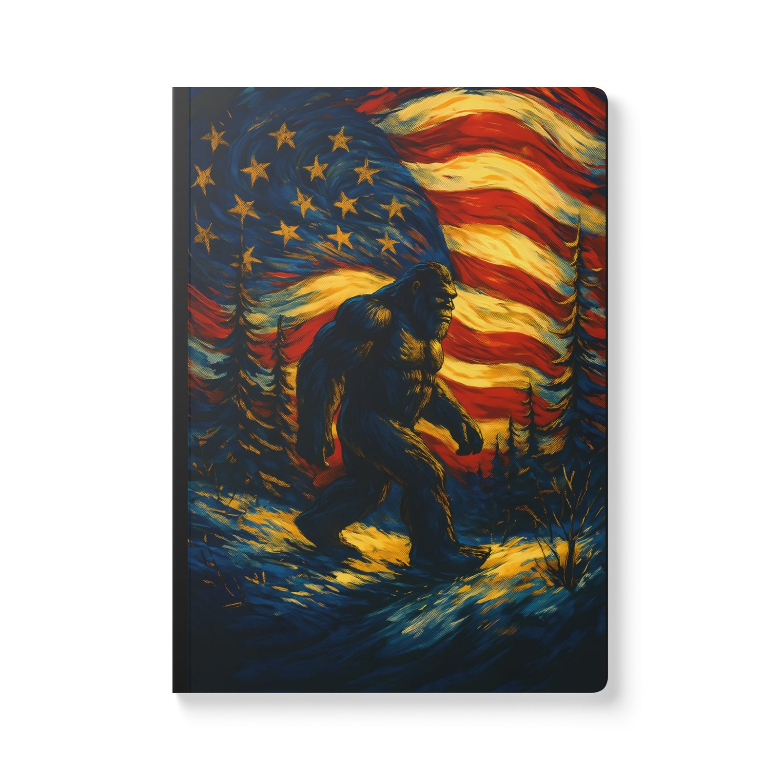 Patriotic Bigfoot Journal, Adventure Notebook