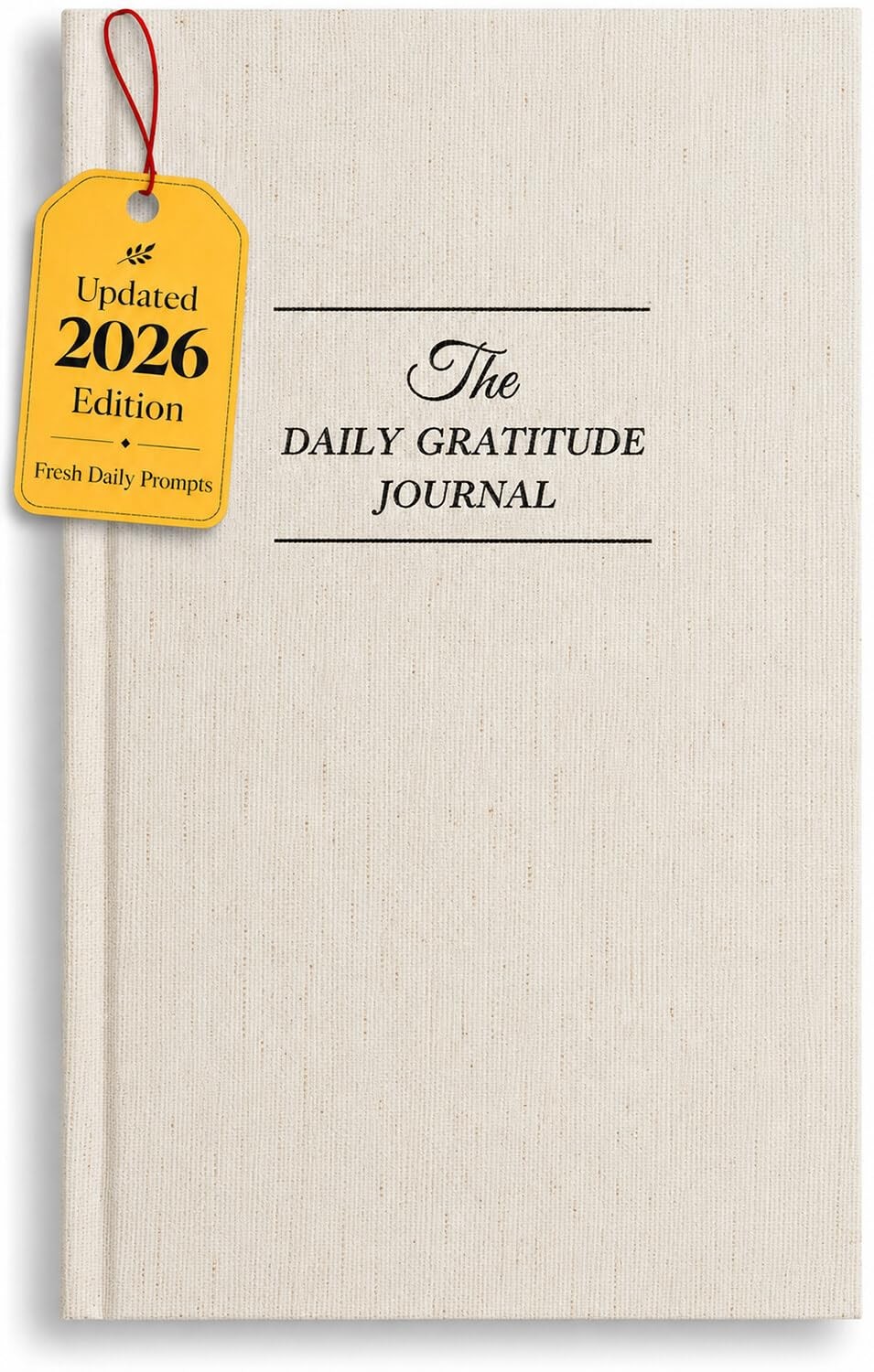 The Daily Gratitude Journal 2026 – Guided Practice Original Linen