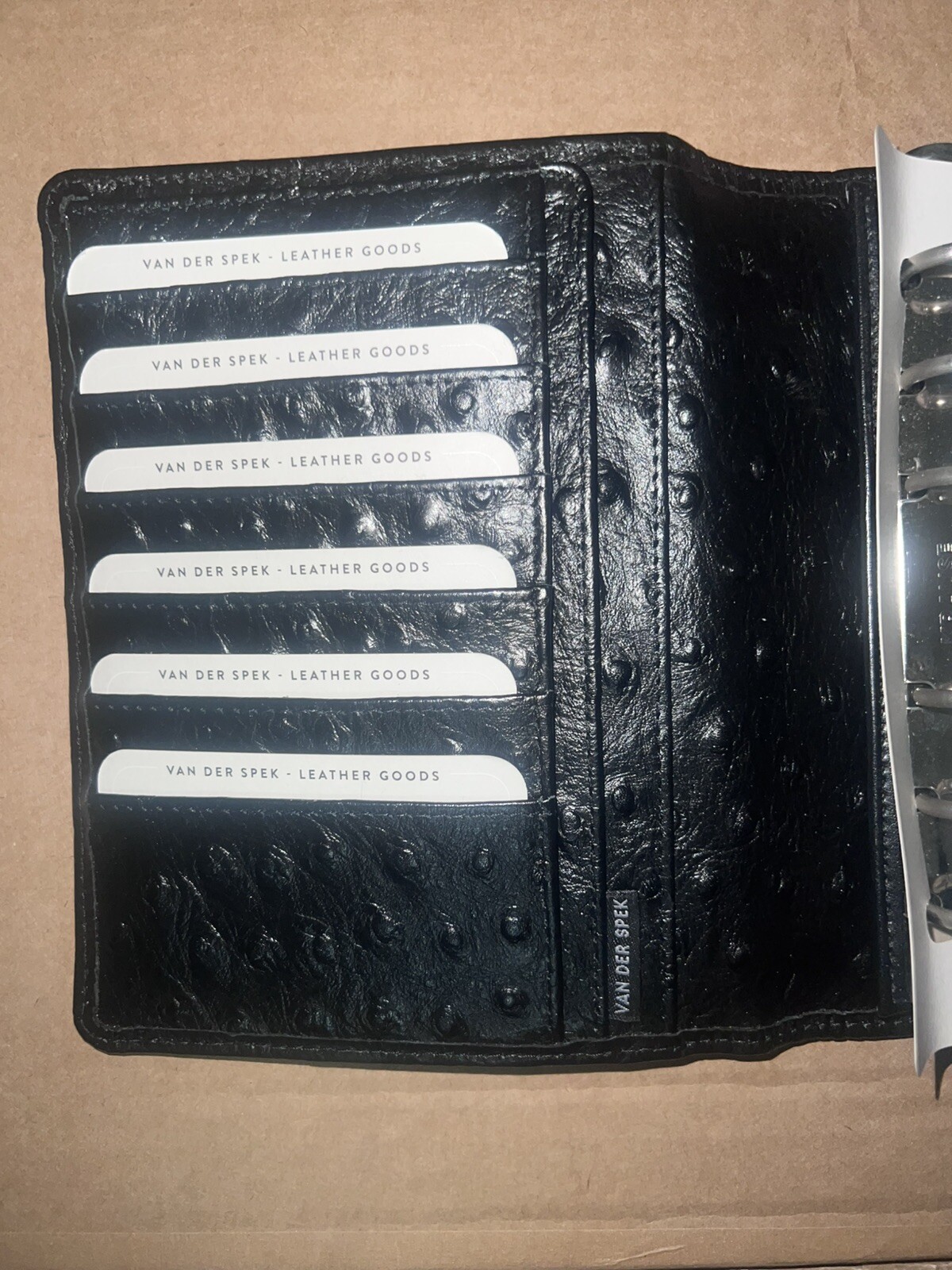 Van Der Spek A6 Size Planner With 20 mm Removable Rings