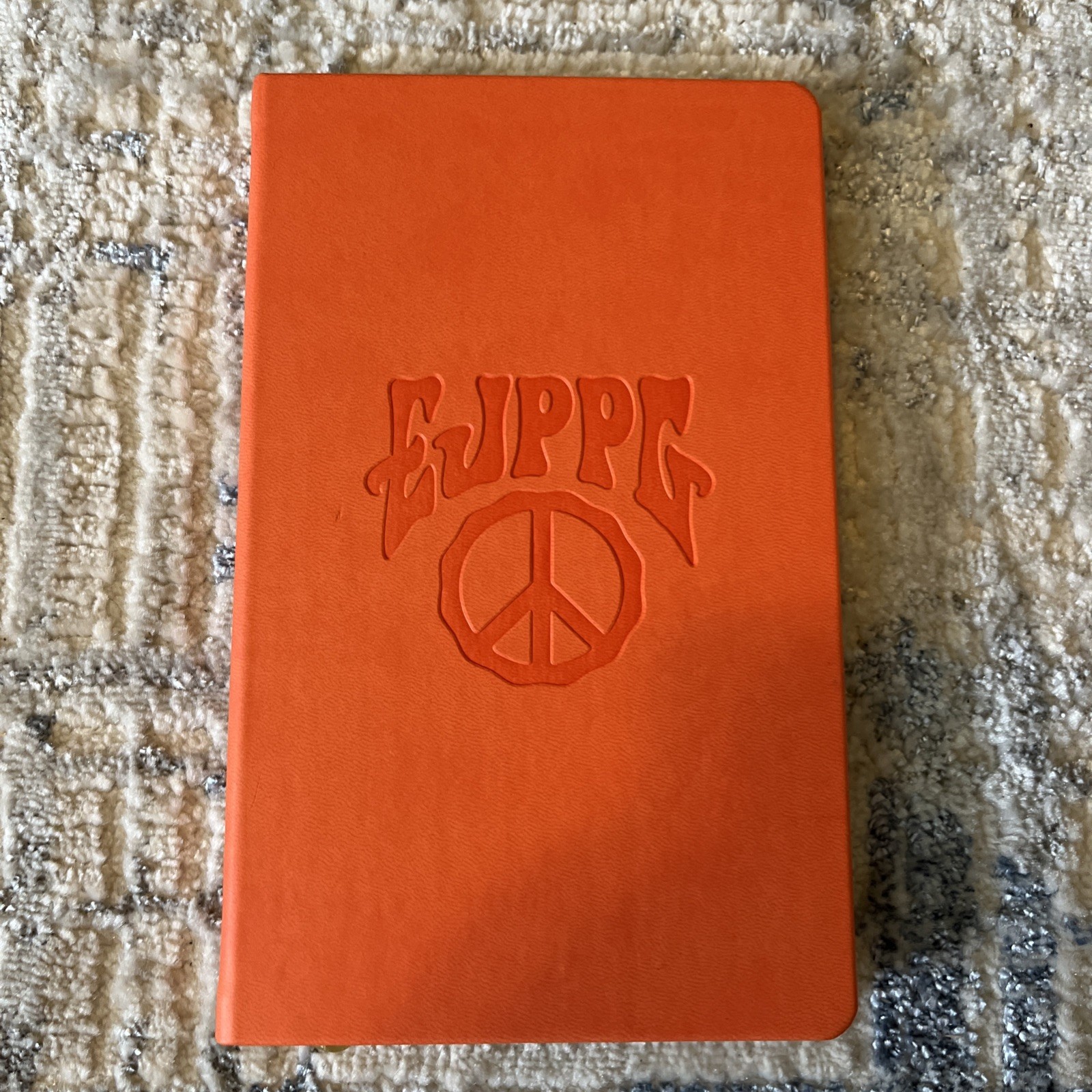NEW Castelli Italy Orange EJPPG Peace Bound Journal Notebook – Ruled pages