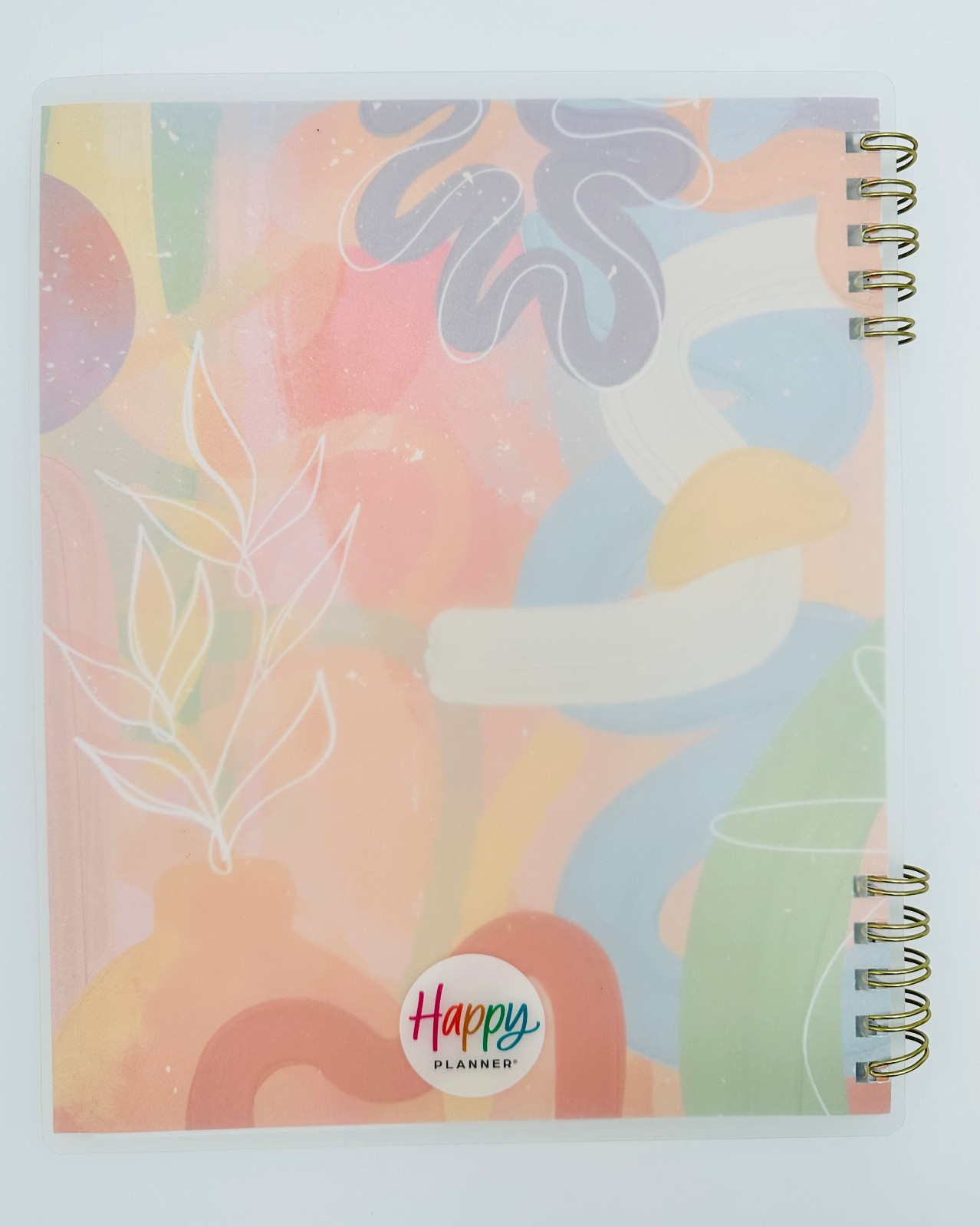 Happy Planner Monthly/Weekly Spiral Planner, 8-1/2″, July 25-July 26