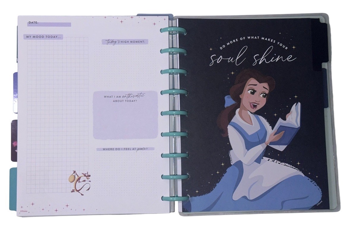 The Happy Planner Disney Princess Guided Journal So Many Adventures Waiting