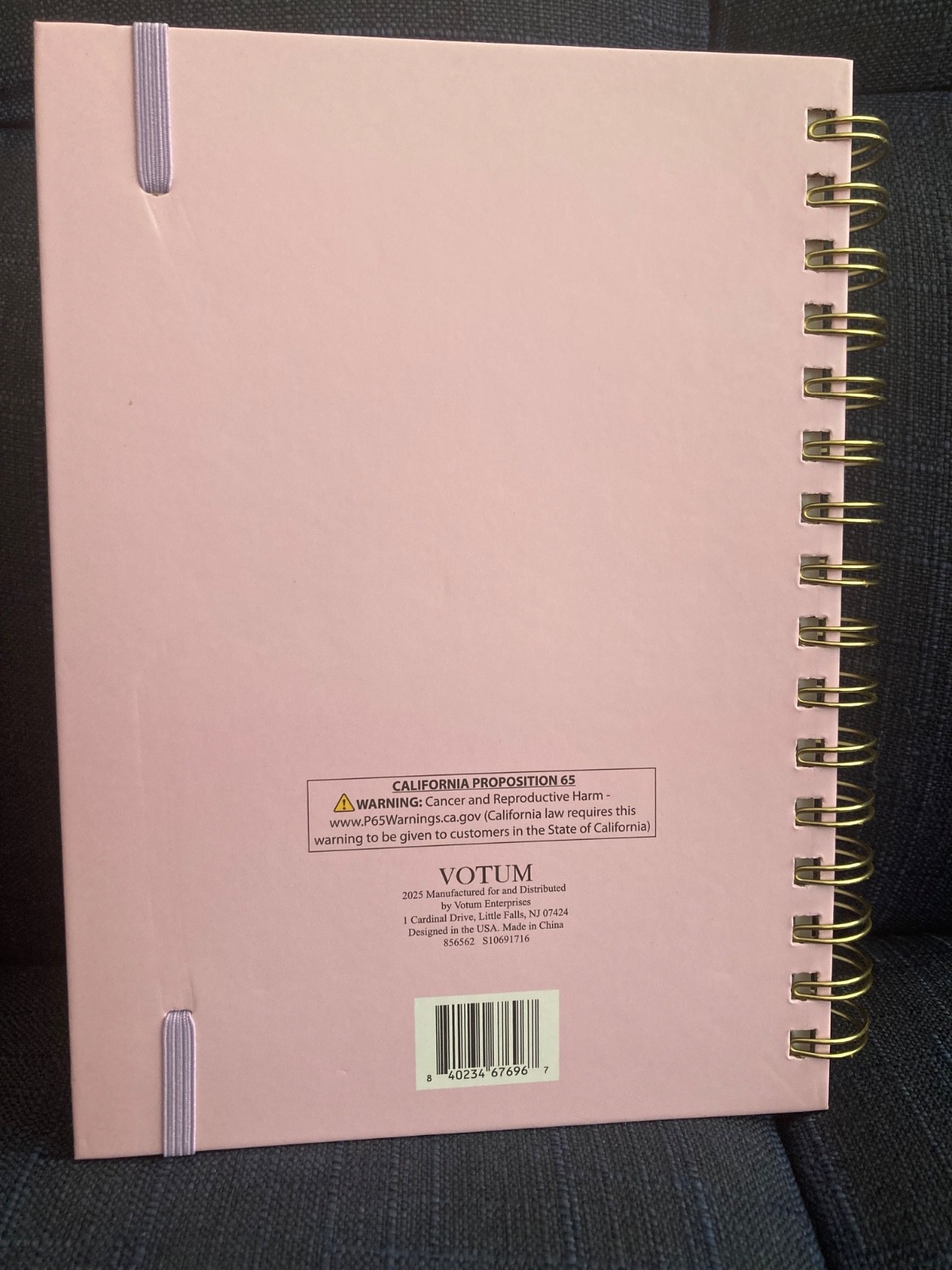 Votum Spiral Notebook 6.5″ x 8.5″