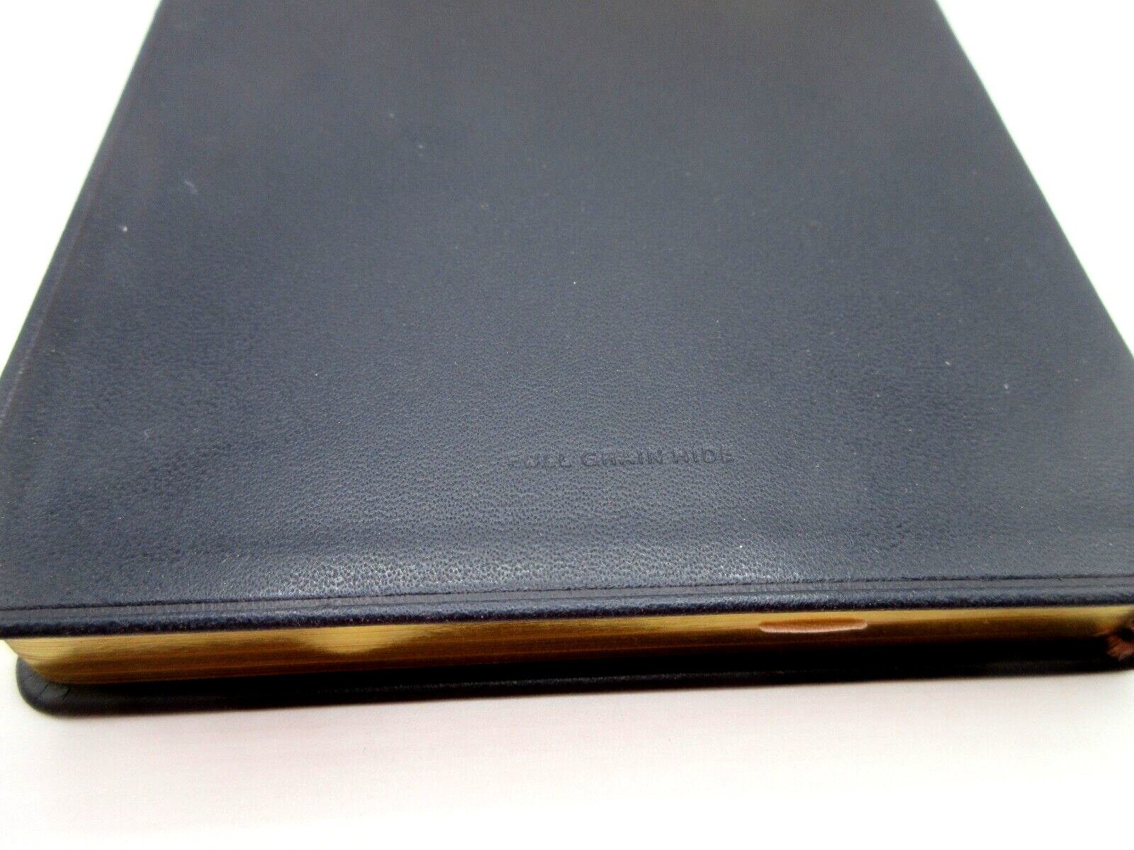 Full Grain Leather Journal 4×6″ 240 Lined Pages Graphic Image $60 NAVY