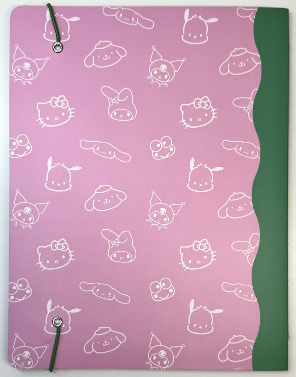 2026 – 2027 Sanrio HELLO KITTY 17 Months Monthly Planner Pink Green Size MEDIUM