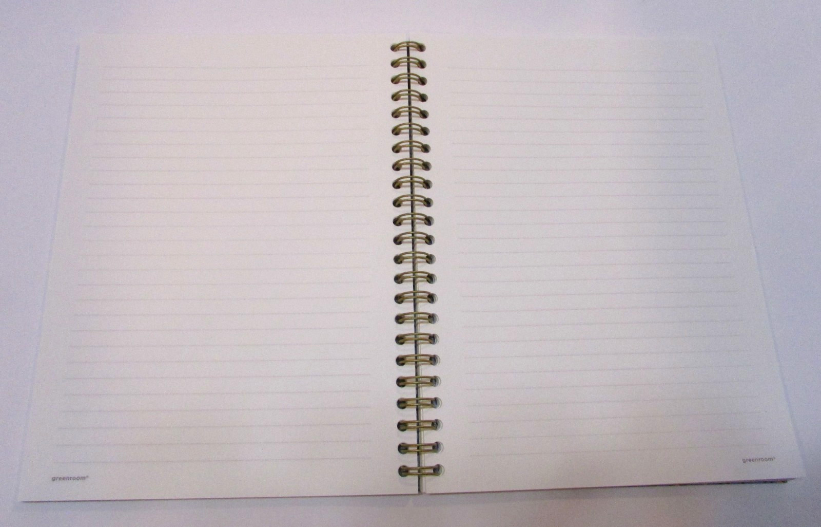 New 2020 Greenroom Journal Recycled Notebook Spiral Bound Hardcover Blue Flowers