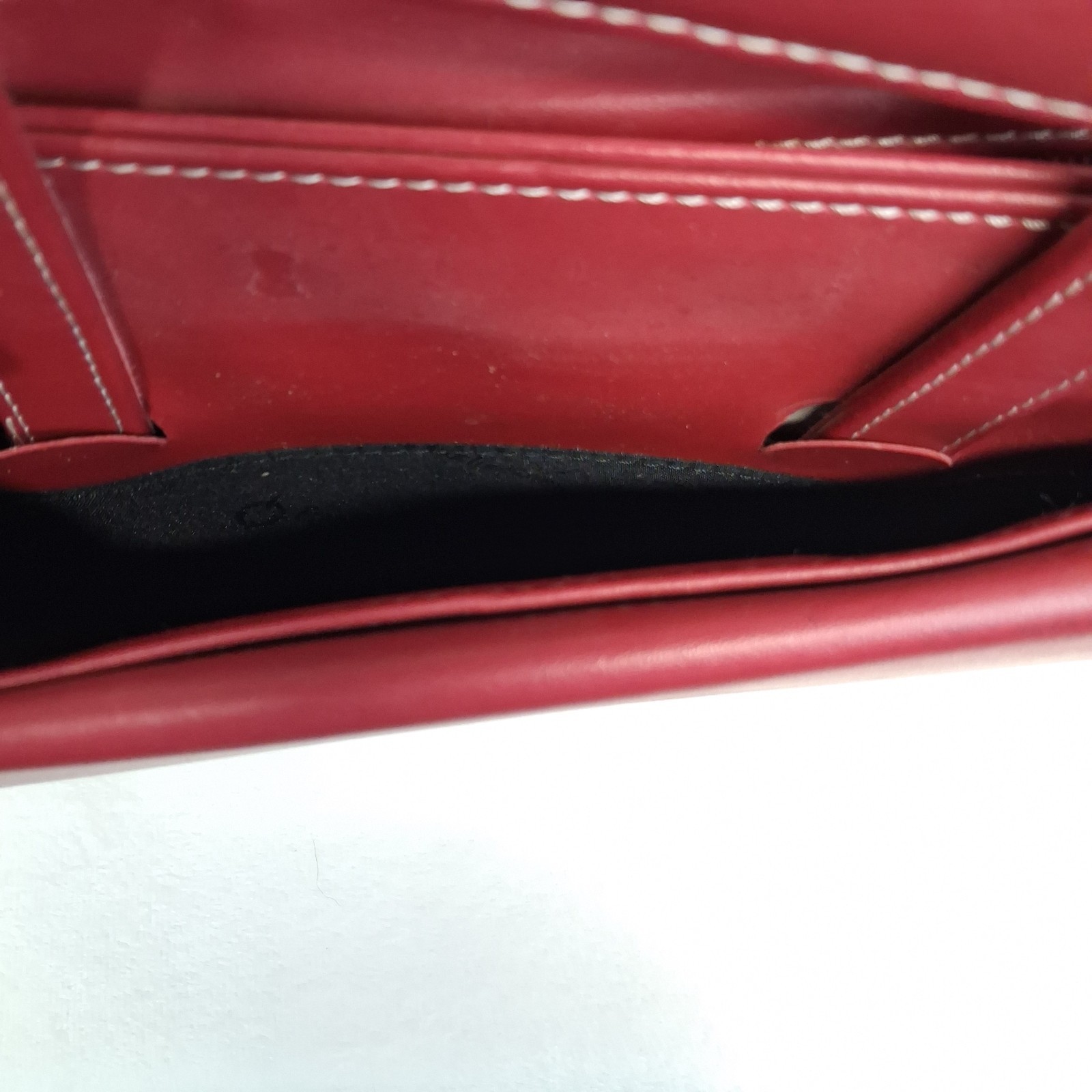 FRANKLIN COVEY Red 7 Ring Planner Binder With Handles Full Zip Read