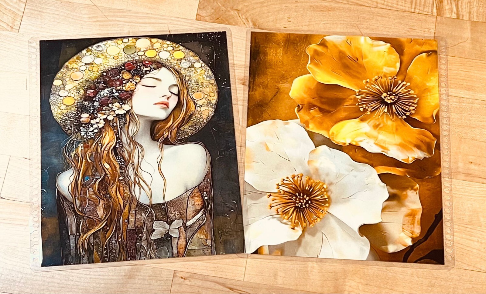 Lost in Thought Front and Back Cover Set 4 use with Erin Condren Life Planner~