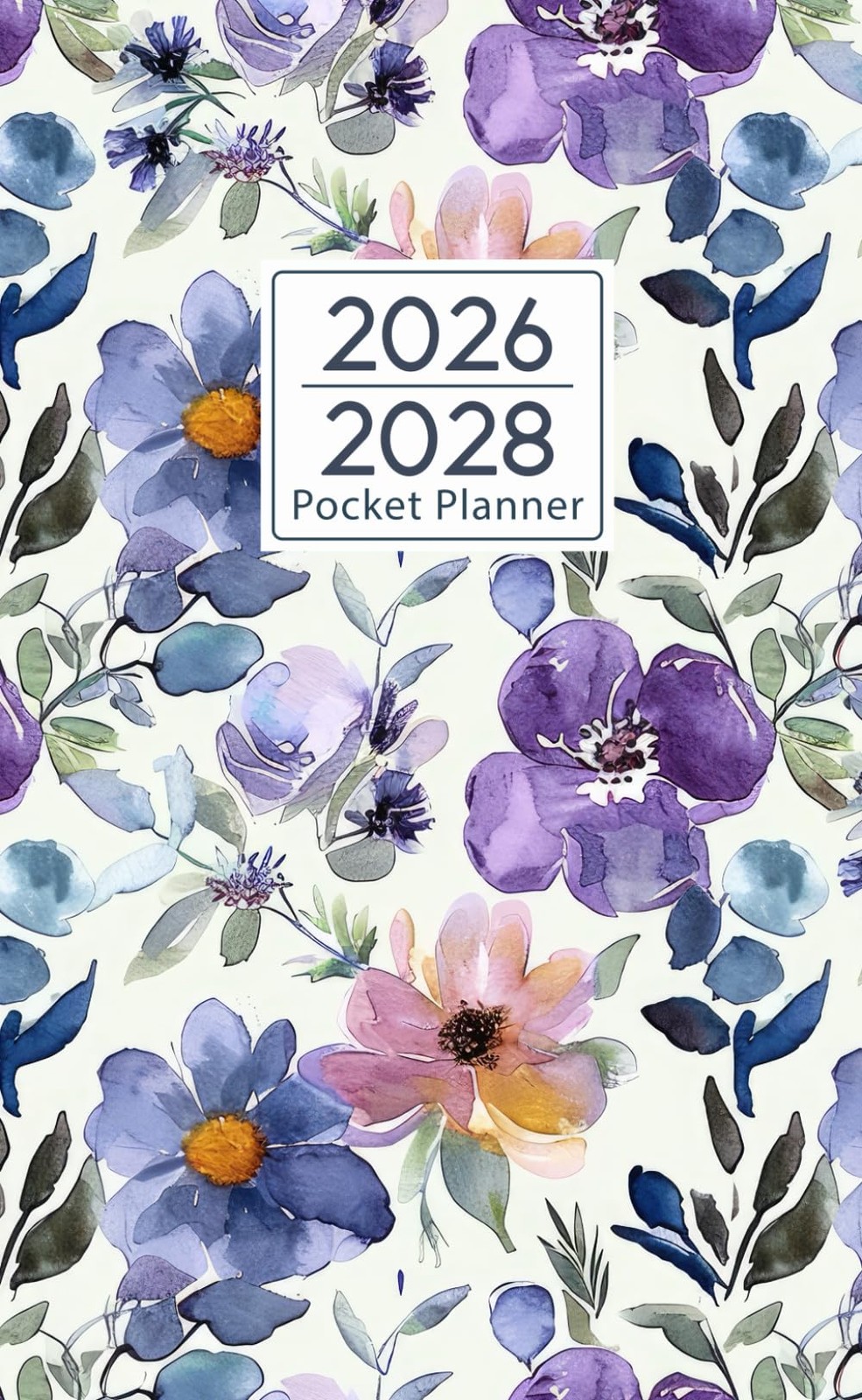 2026-2028 Pocket Planner: 3 year Calendar January 2026 to December…