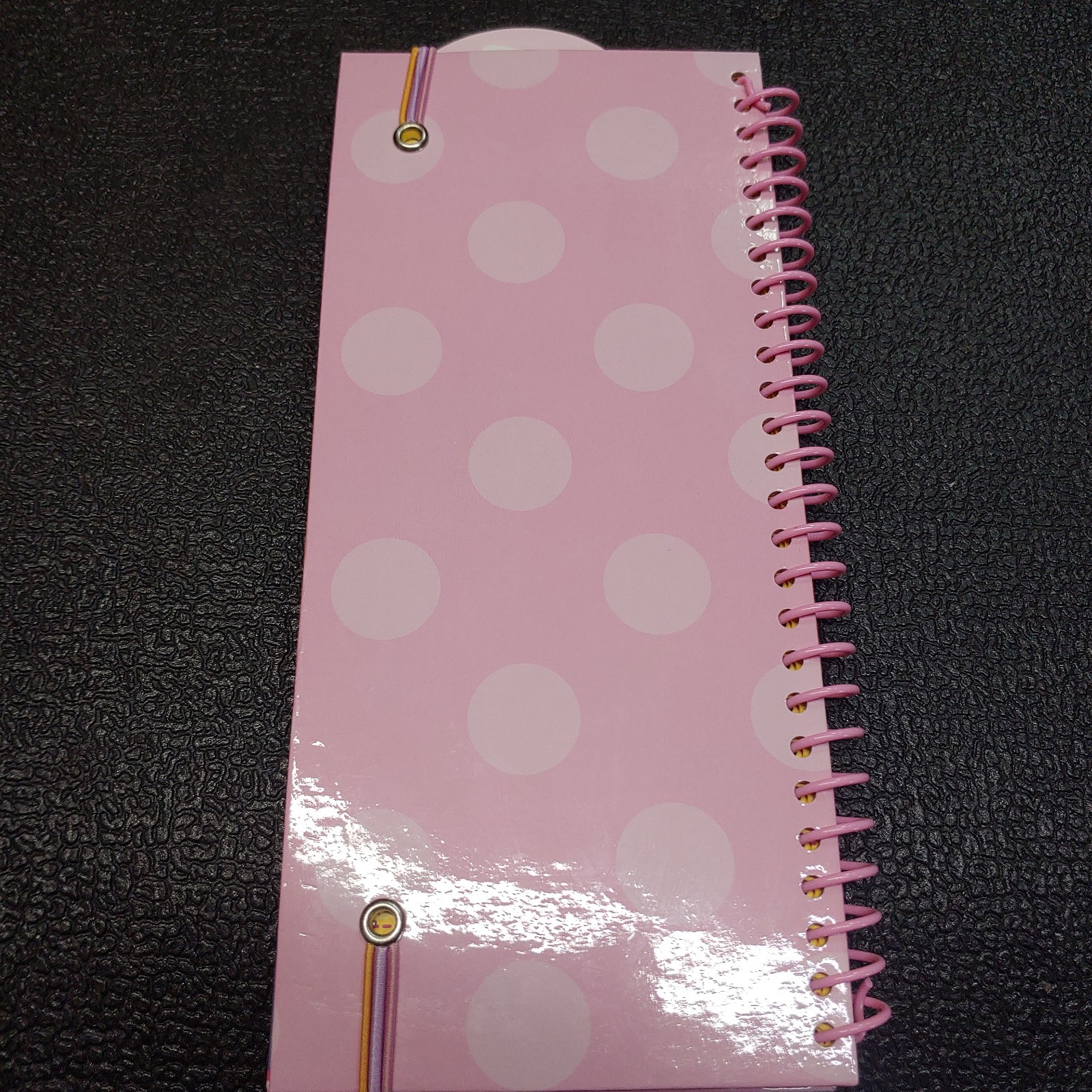 Lot Of 6 Dottie Loves.. Address Book Sprial Bound With Elastic Band Closure