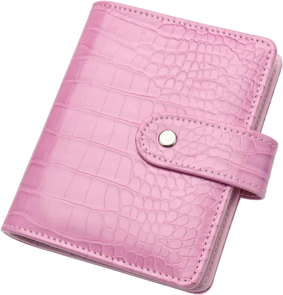 NatSumeBasics White A7 Binder Wallet Cash Envelopes Budget Binder Crocodile F