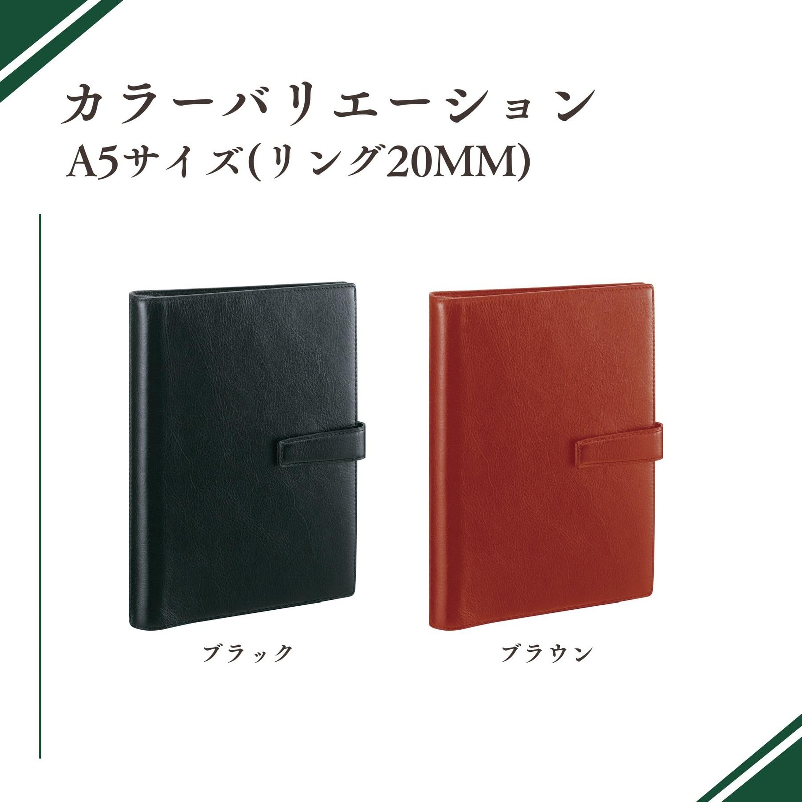 Raymay Fujii Davinci Standard A5 Brown System Planner DSA3002C