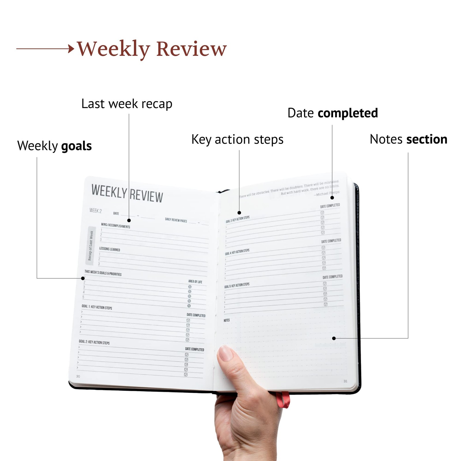 This Is My Era 90 Day Planner 2025 – Daily, Weekly, Hourly Work and Goal Prod