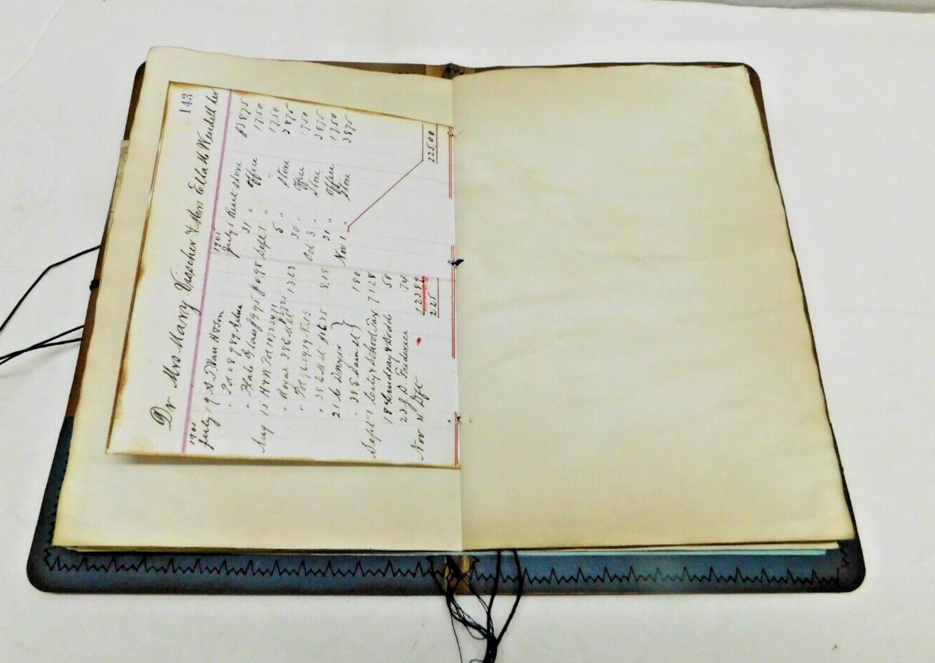 Junk Journal Handmade Blank Coffee Dyed Papers 64 Pages & Ephemera D