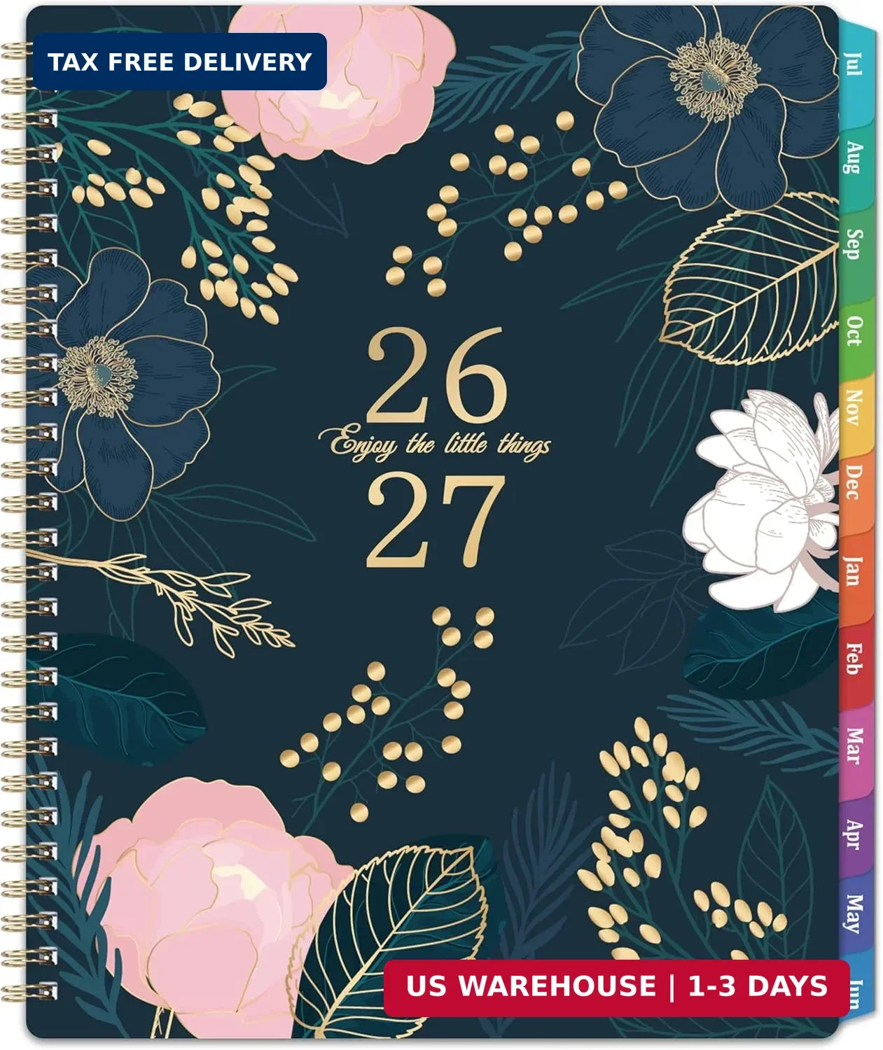 Planner 2026-2027 – Academic Planner 2026-2027, July 2026 – June 2027, Weekly &