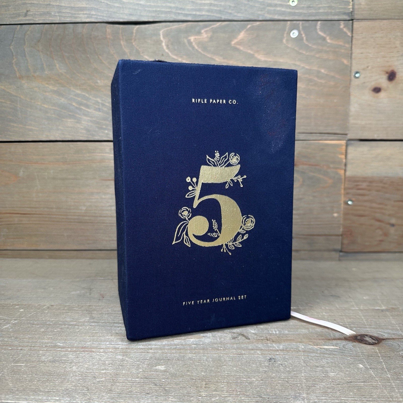 Rifle Paper Co. Five Year Journal Set Notebooks Case 5