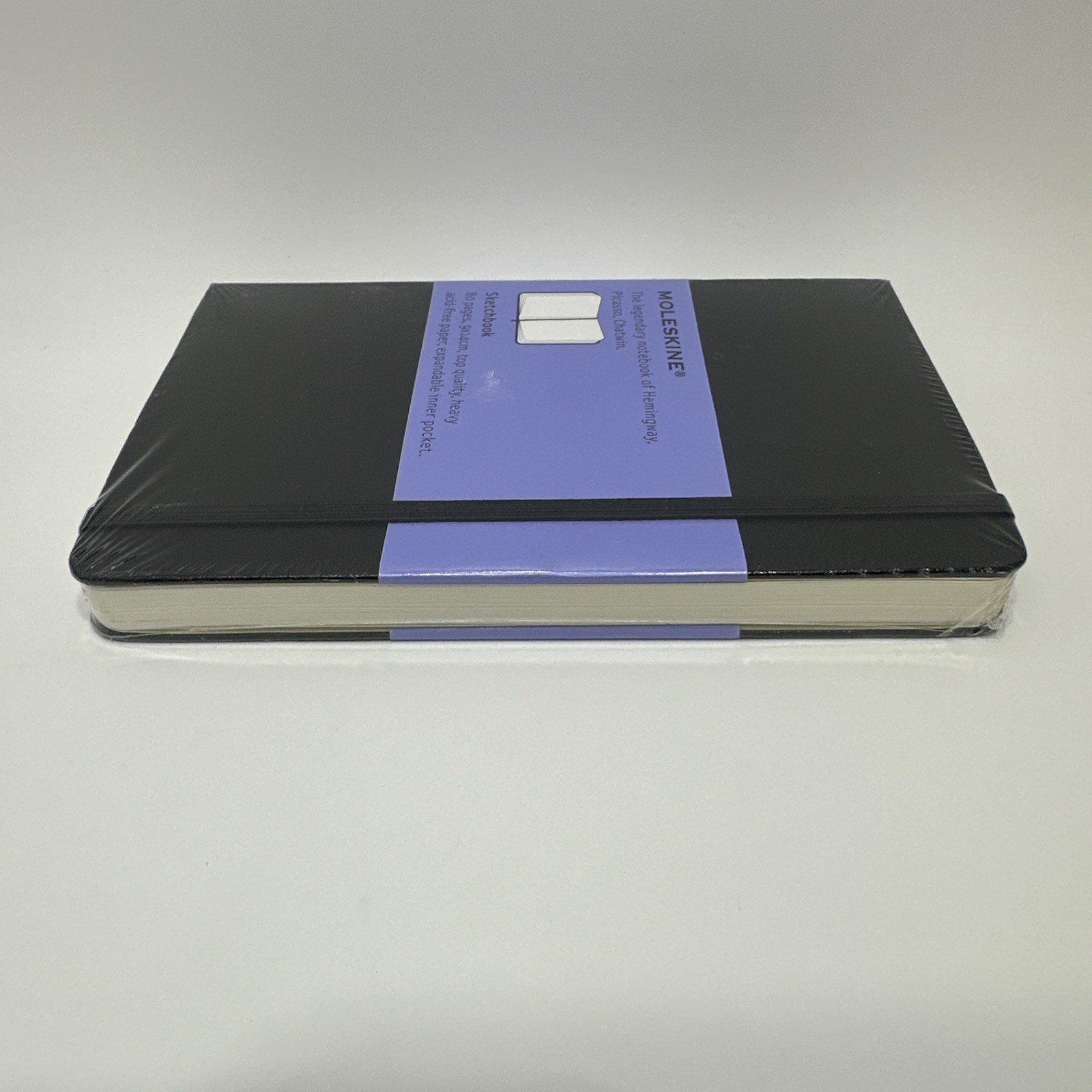 Moleskine Classic Plain Sketch Notebook Cover 3×5 Black Journal Diary 192pg