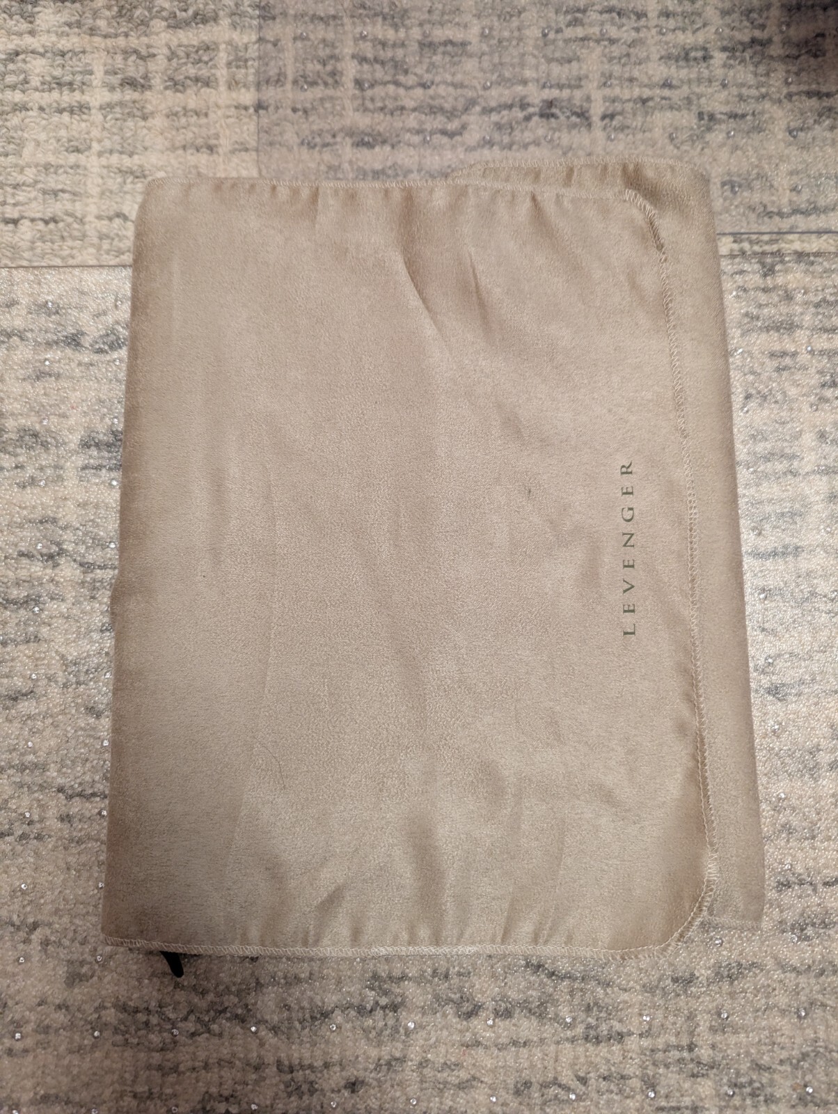 Levenger Zippered Bomber Jacket Leather Folio, letter sized