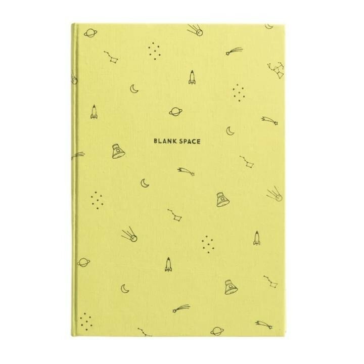 Blank Space unlined book by Easy, Tiger – Hardcover, 144 pages, Free Shipping!